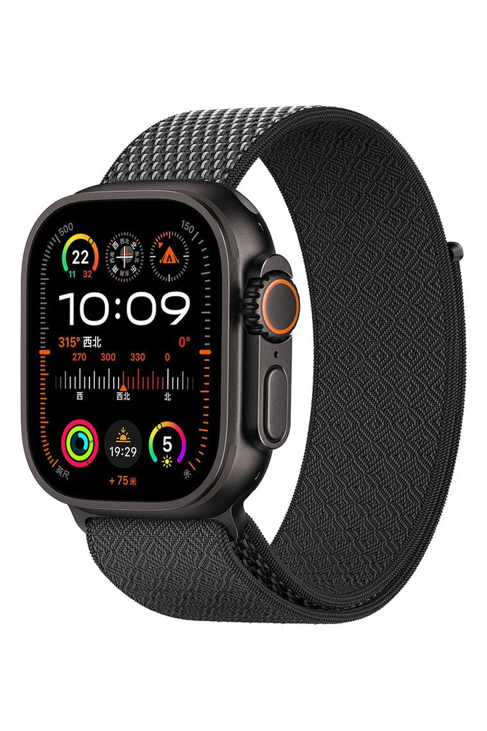 Hasır Örme Kordon, Apple Watch Uyumlu - 44/45/49 mm - 0