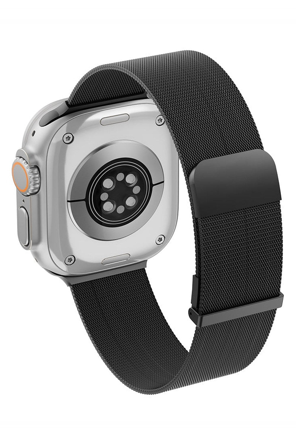 Apple Watch Uyumlu Manyetik Örgü Metal Kordon - 1