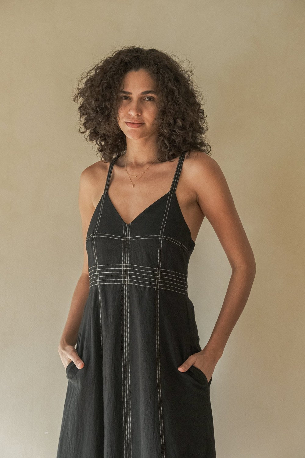 Eva Maxi Dress Black - 3
