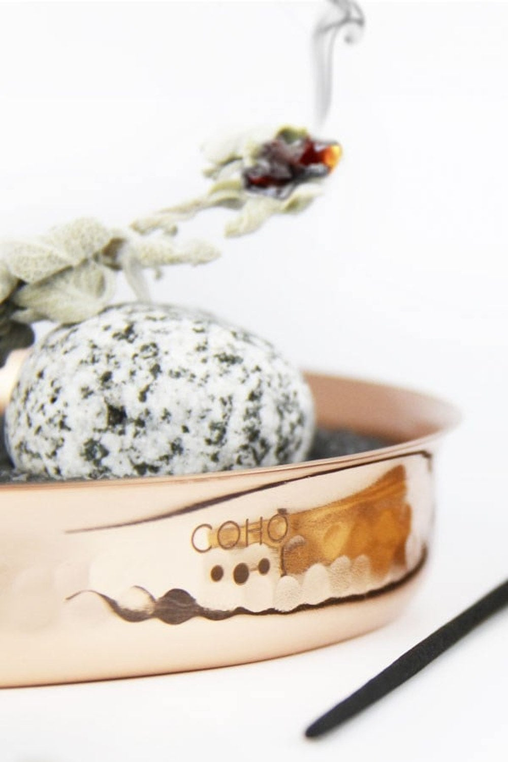 Coho Artisan Dövme Bakır Zen Tütsülük - 2