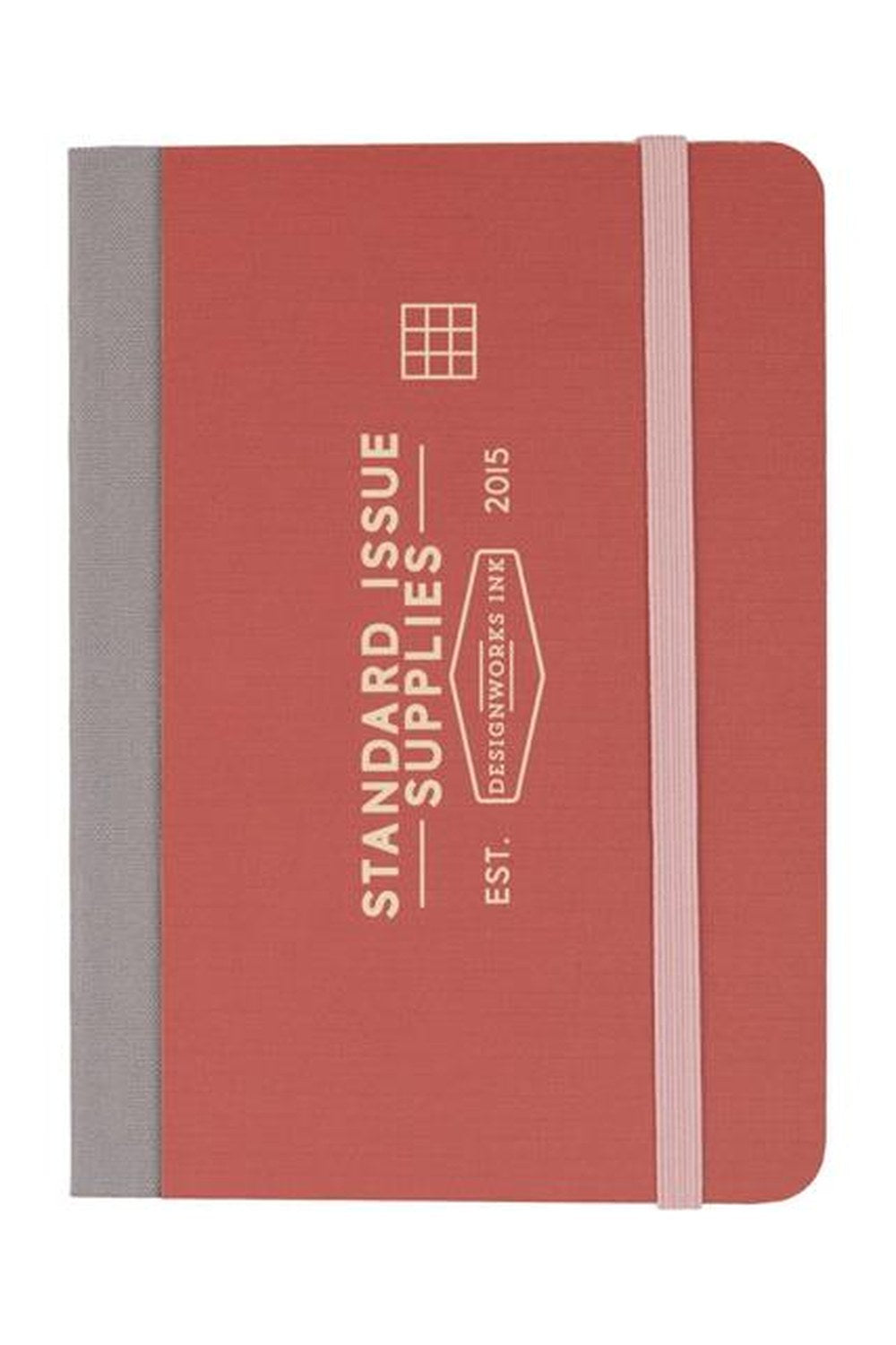 Standart Issue Rosewood Blush Cep Defteri – Çizgili Not Defteri - 0