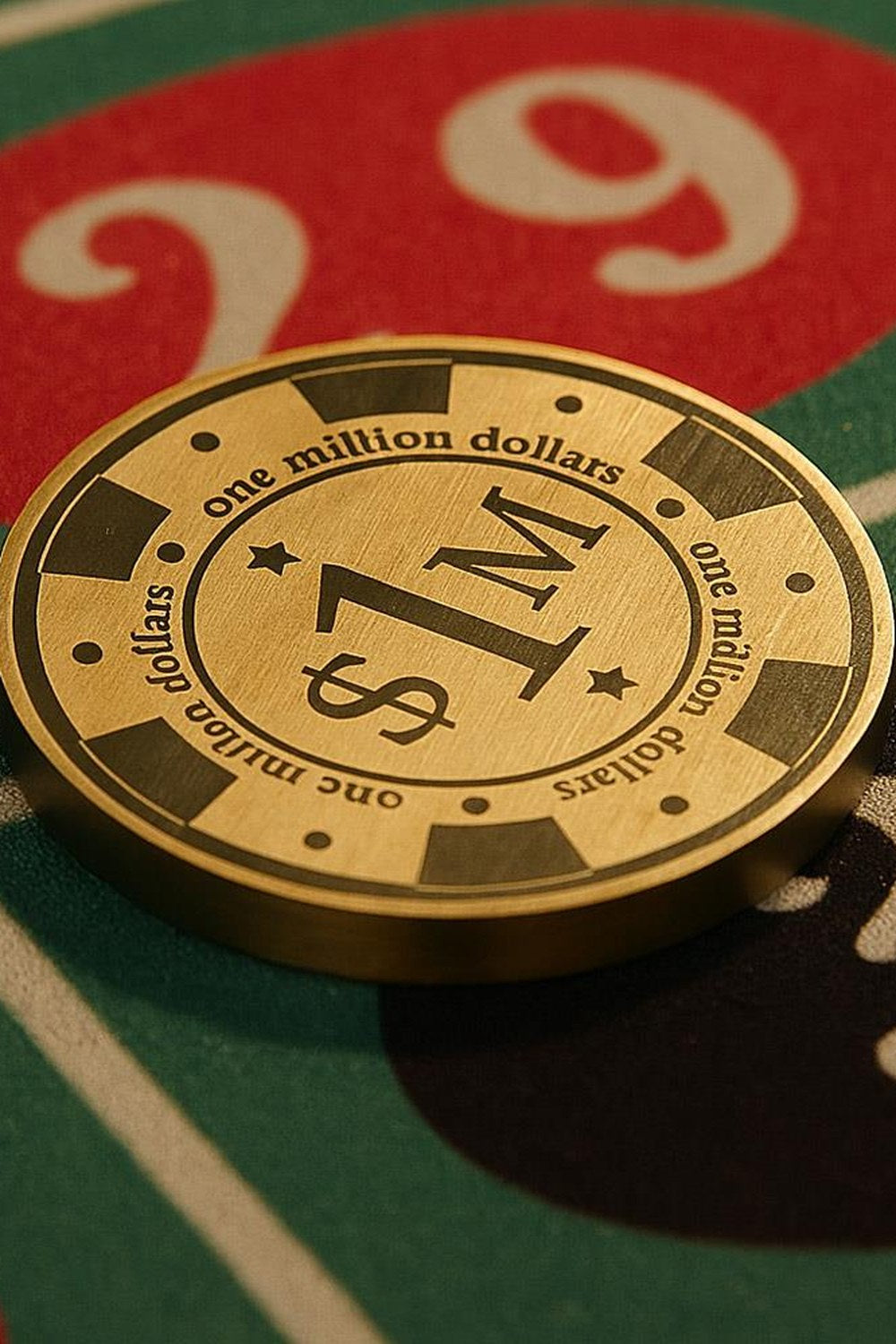 Brazen Dekoratif One Million Chip Rulet Çipi - 1