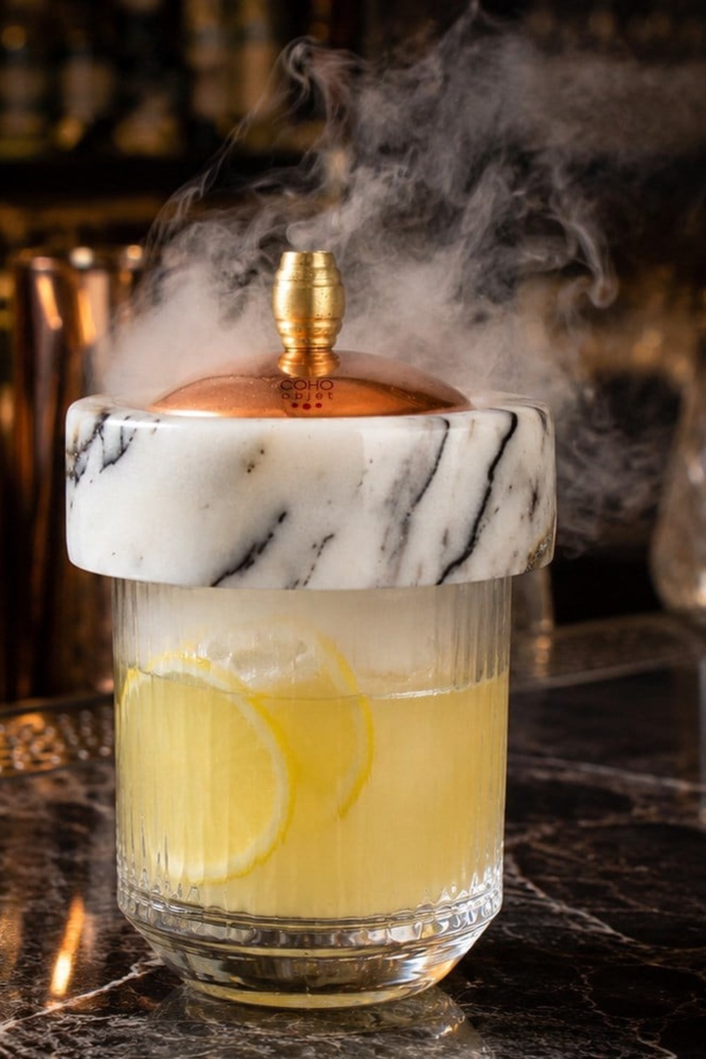 Crystal Kokteyl Tütsüleme Coctail Smooker Bar Aksesuarı - 2
