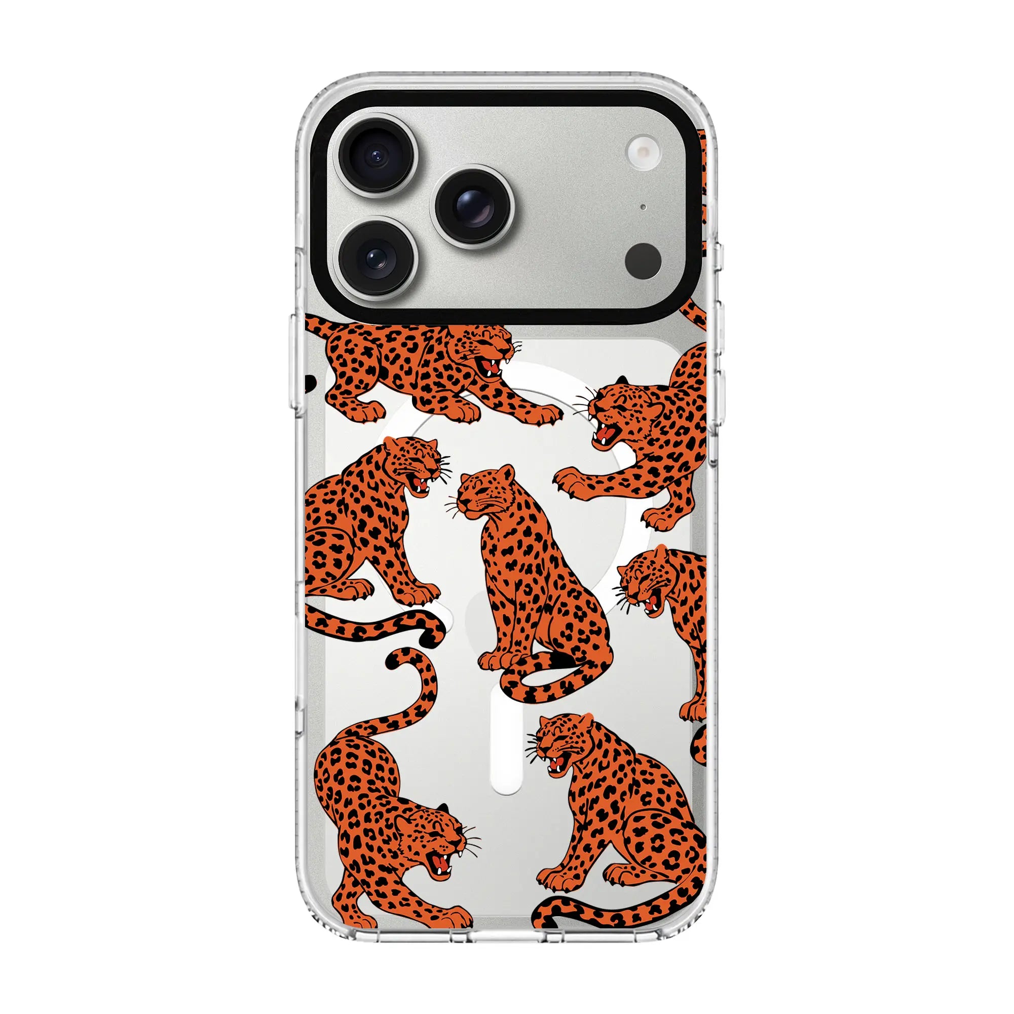 Roar Return-Clear Kılıf Magsafe Özellikli - Iphone 17 Pro