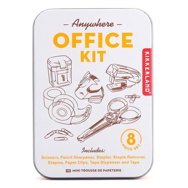 Kikkerland Metal Kutuda Ofis Kiti / Seti