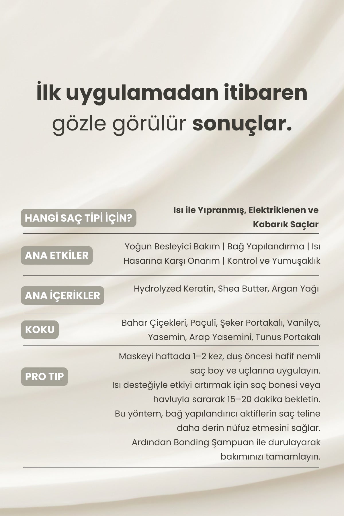 Bonding | Bağ Yapılandırıcı 3’Lü Set (Şampuan + Maske + Serum)