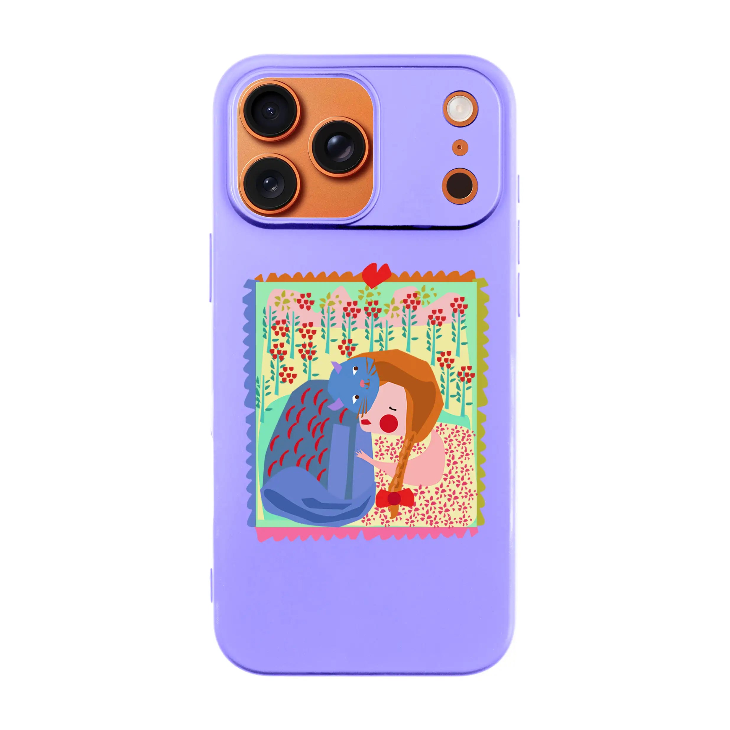 Kedi Posta Pulu-Ultra Silikon Kılıf-Iphone 16
