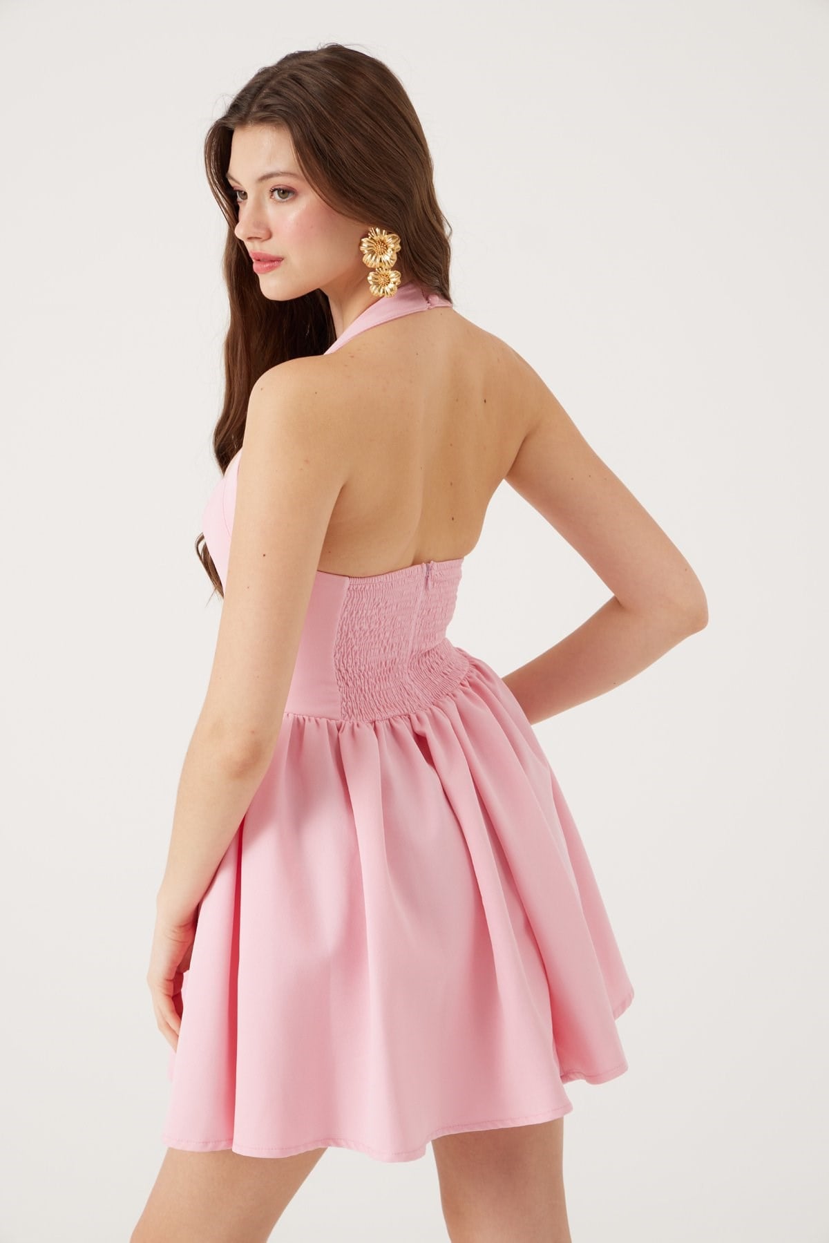 Cepli Mini Felici Elbise Pembe