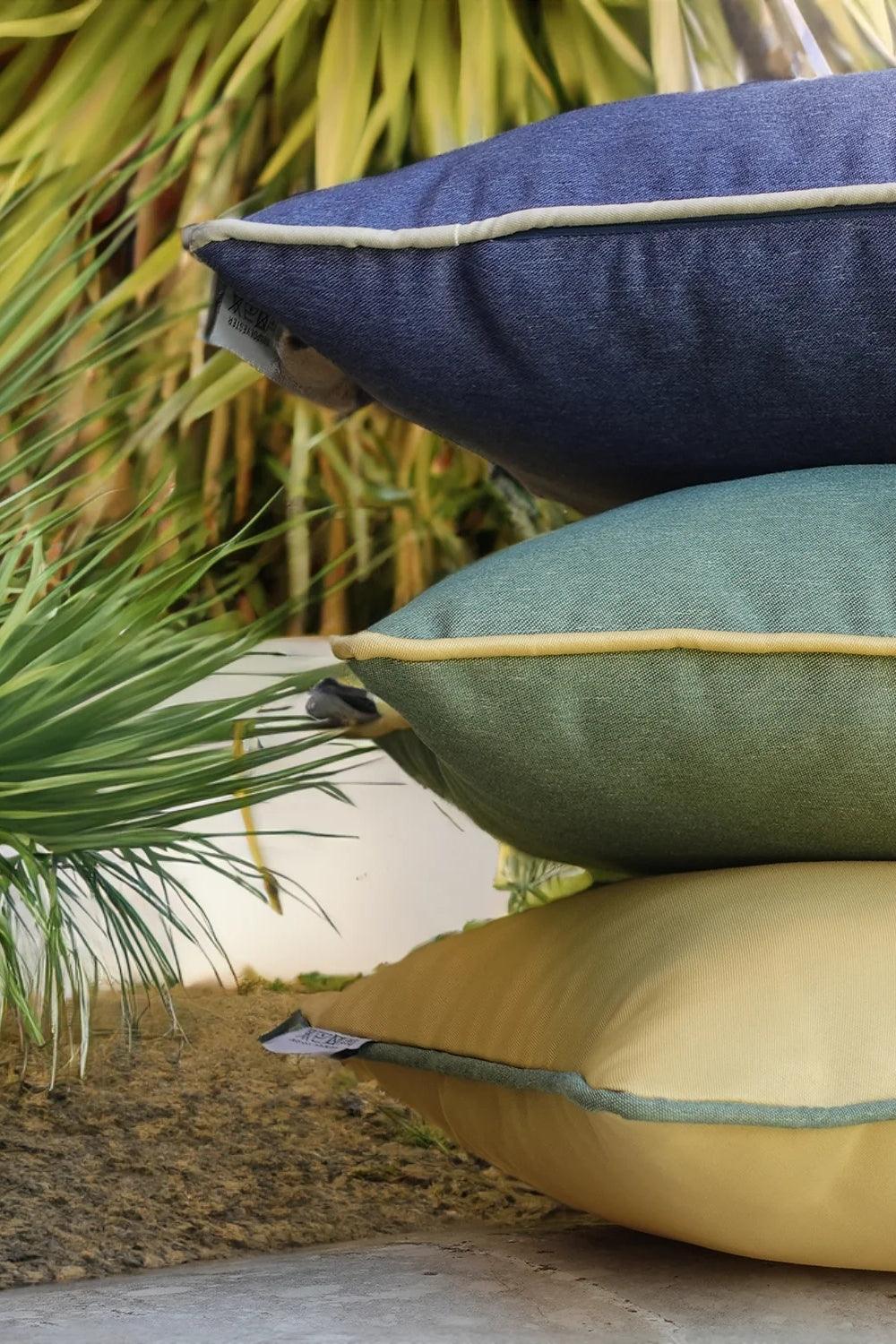 22 Maggio Istanbul-Ancona Sarı Dış Mekan Dekoratif Yastık 35x55 cm-Yastık-3-Milagron.com