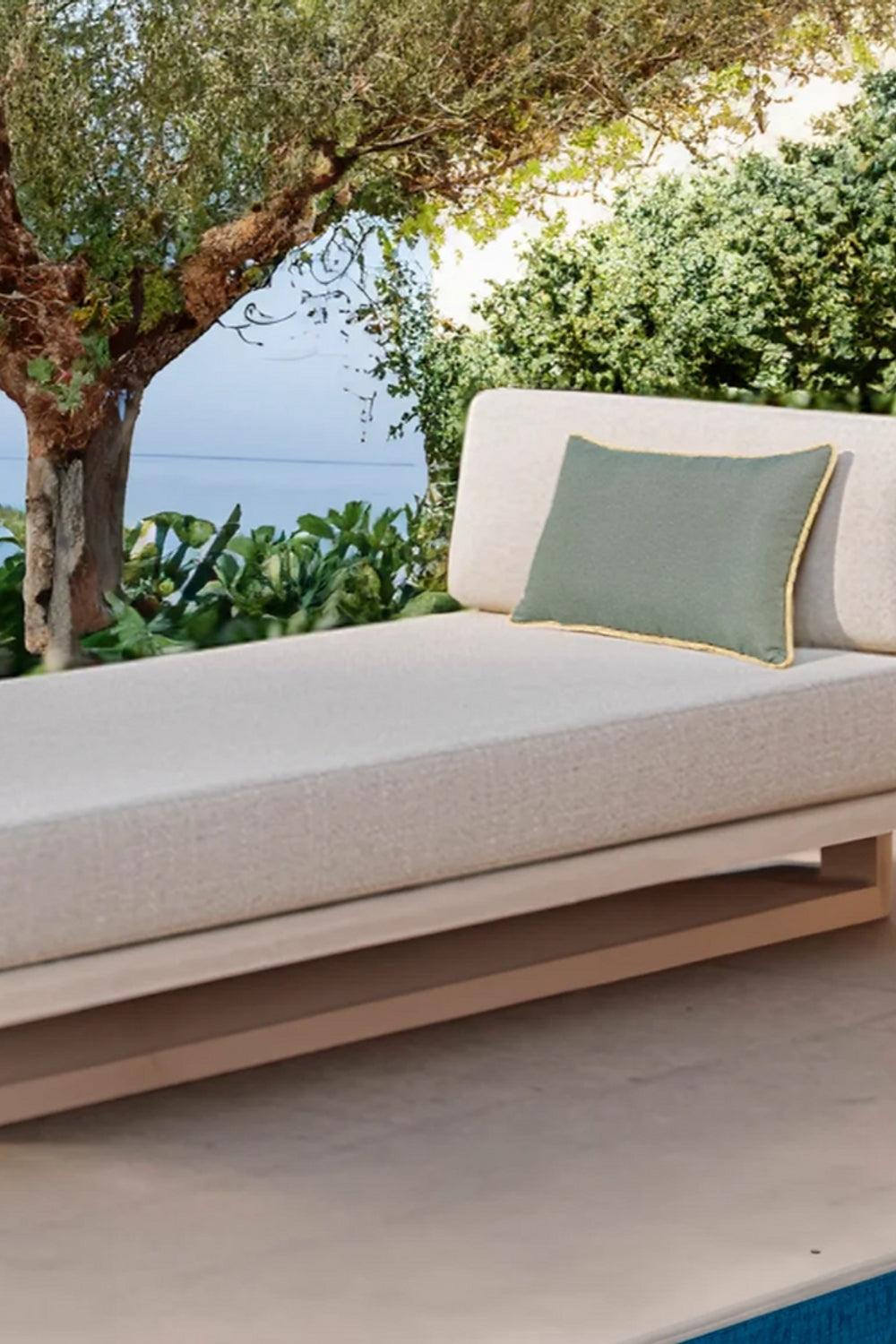 22 Maggio Istanbul-Camogli Zeytin Yeşili Dış Mekan Dekoratif Yastık 35x55 cm-Yastık-5-Milagron.com