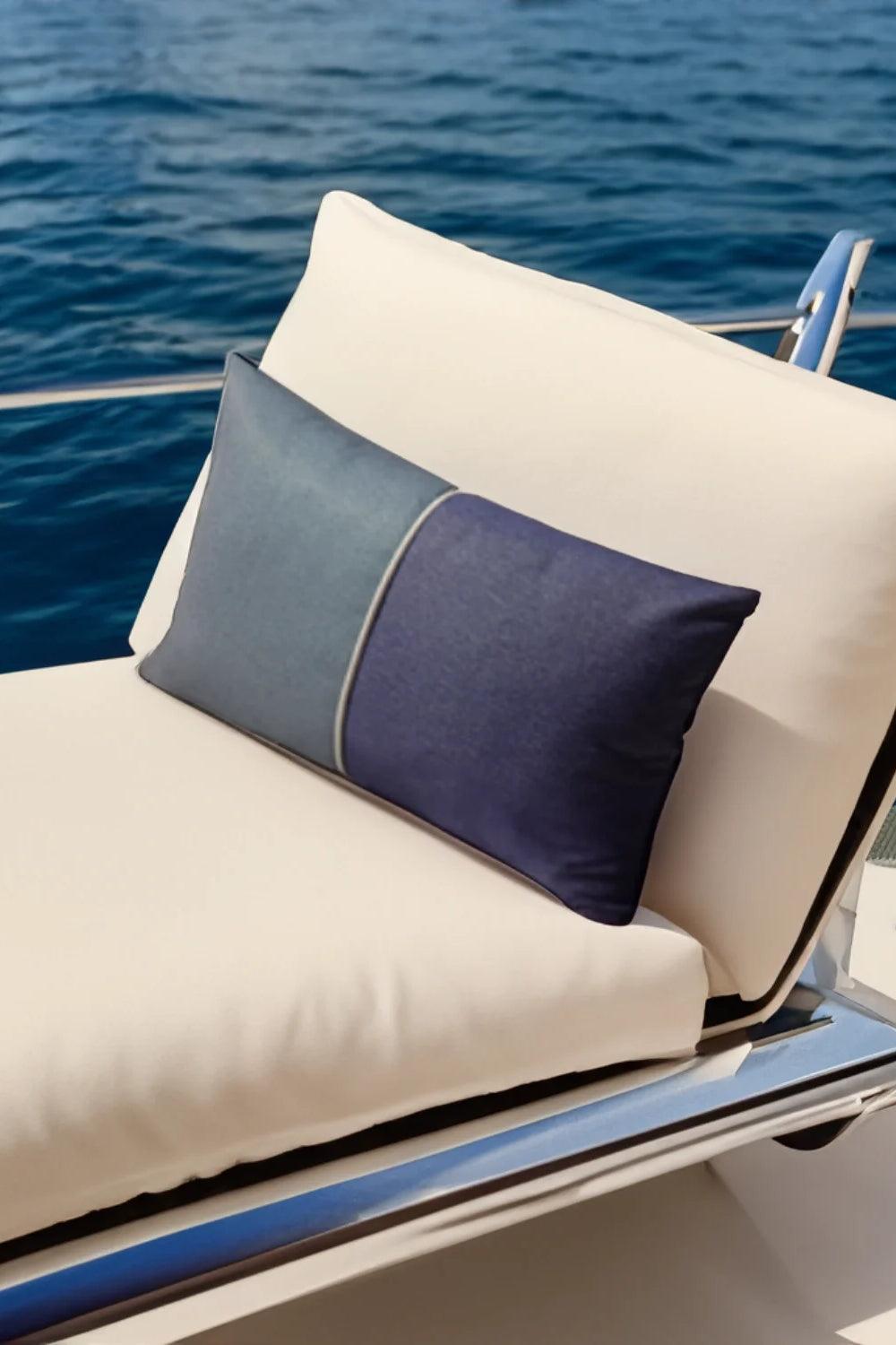 22 Maggio Istanbul-Marina Lacivert Dış Mekan Dekoratif Yastık 35x55 cm-Yastık-2-Milagron.com