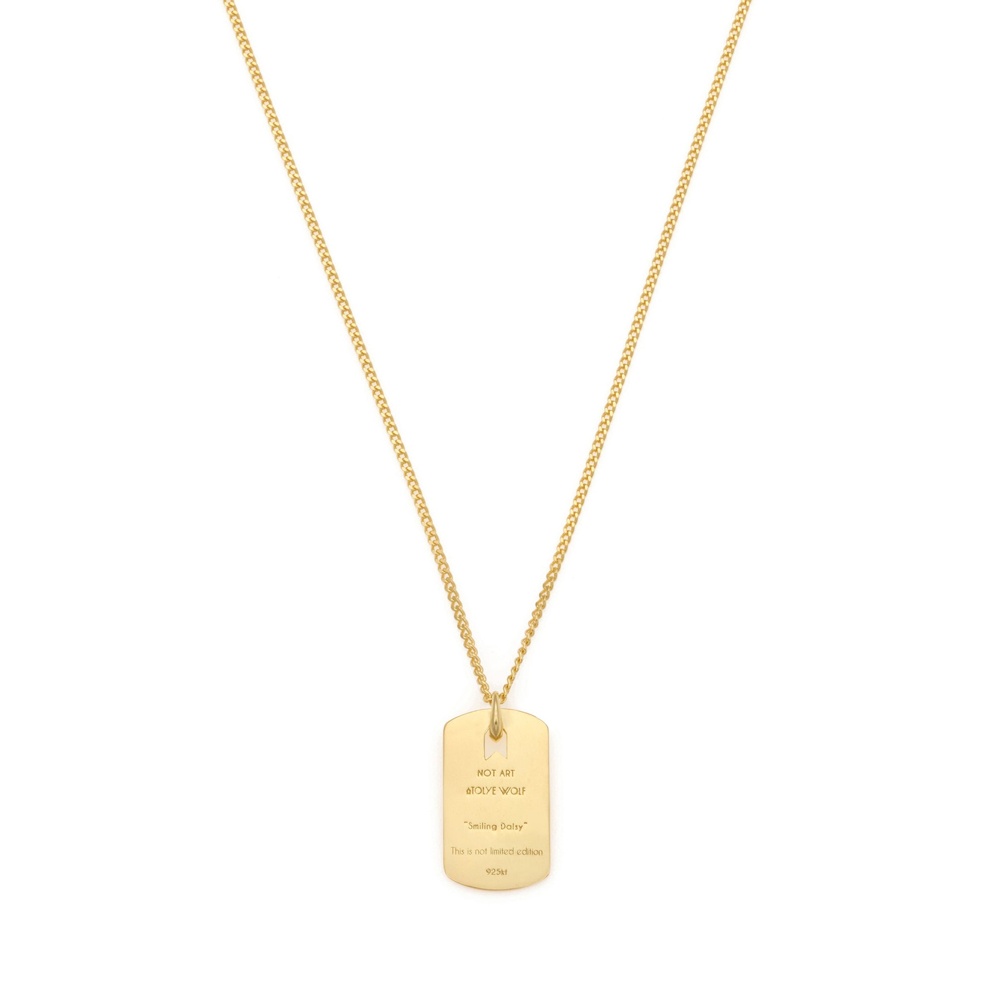 Any Flower Necklace In Gold