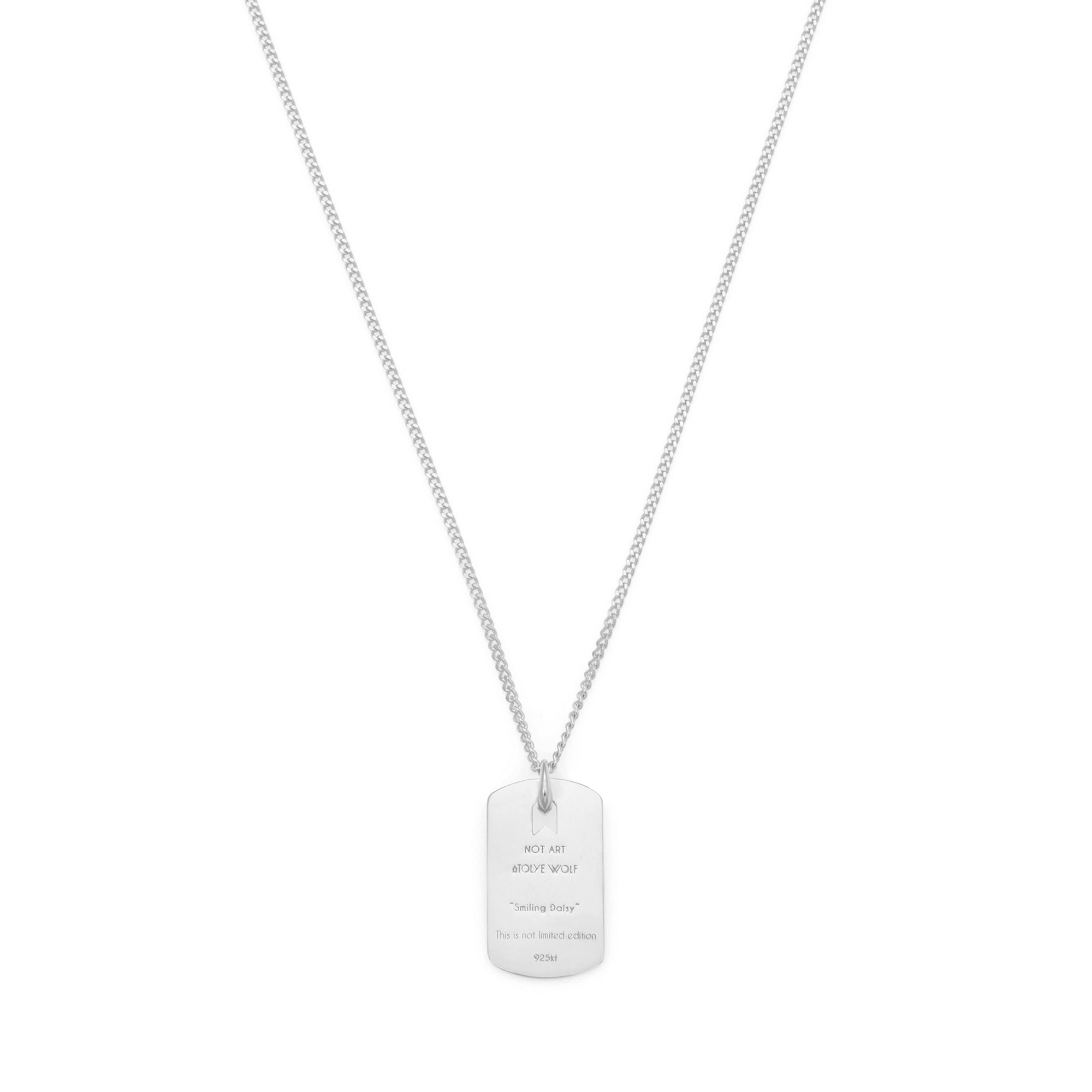 Any Flower Necklace In Silver