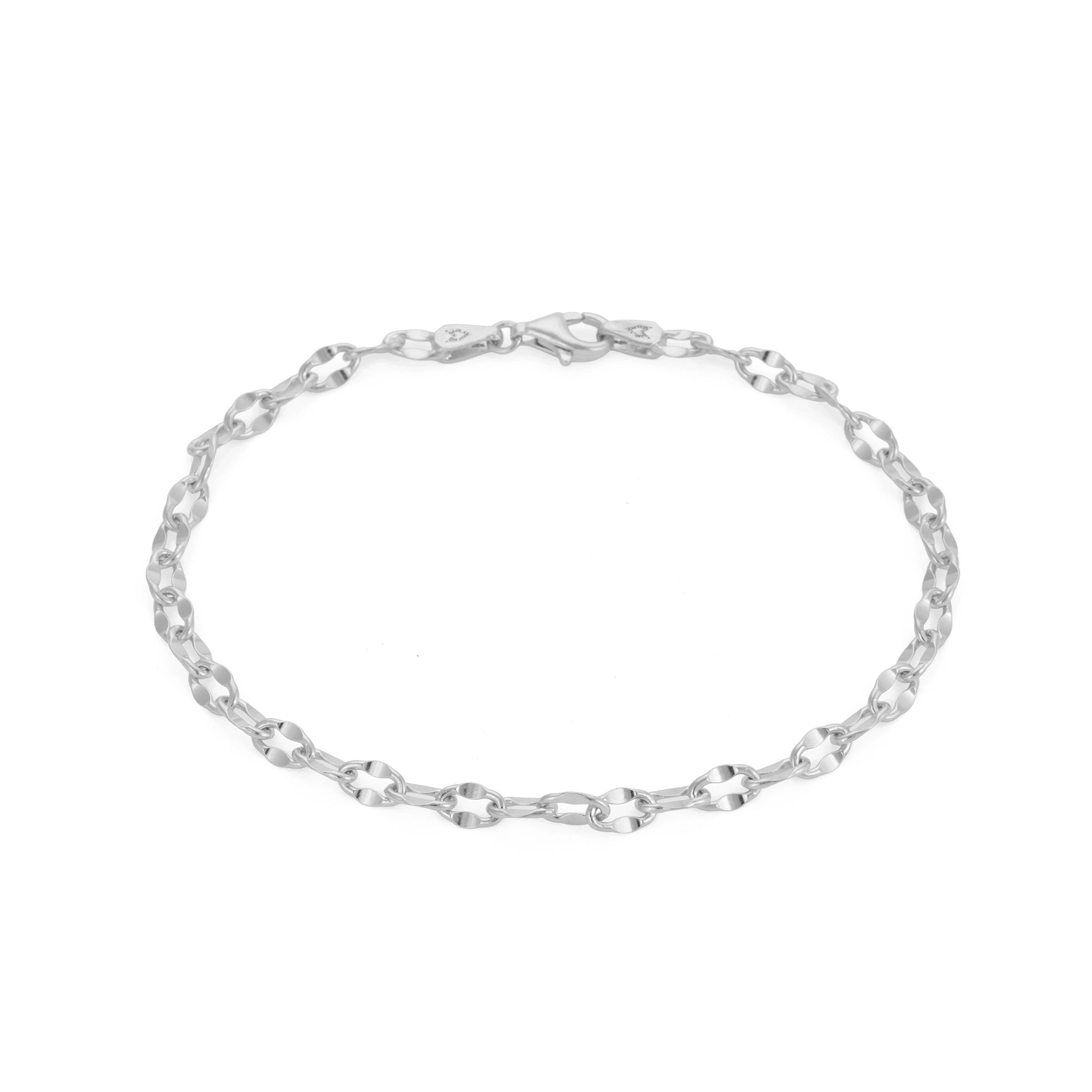 Marine Chain Bracelet In Silver