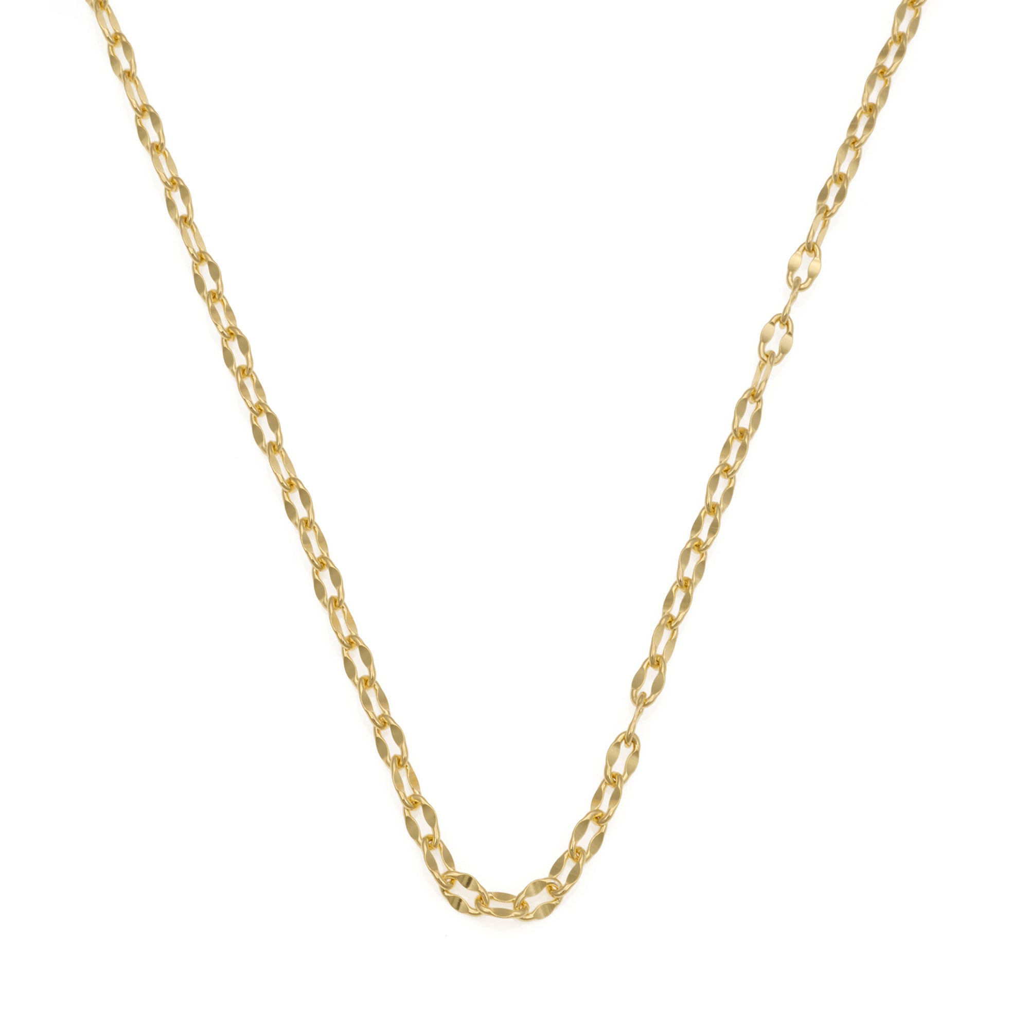 Marine Chain Necklace In Gold