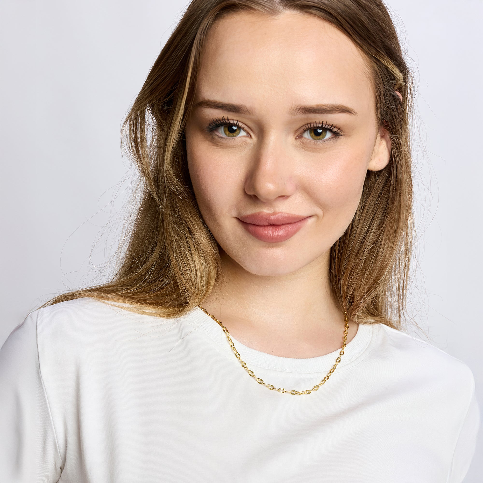 Marine Chain Necklace In Gold