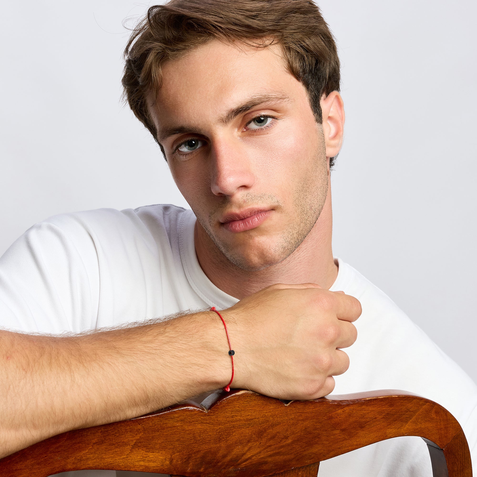 Red Chance Bracelet In Oxide