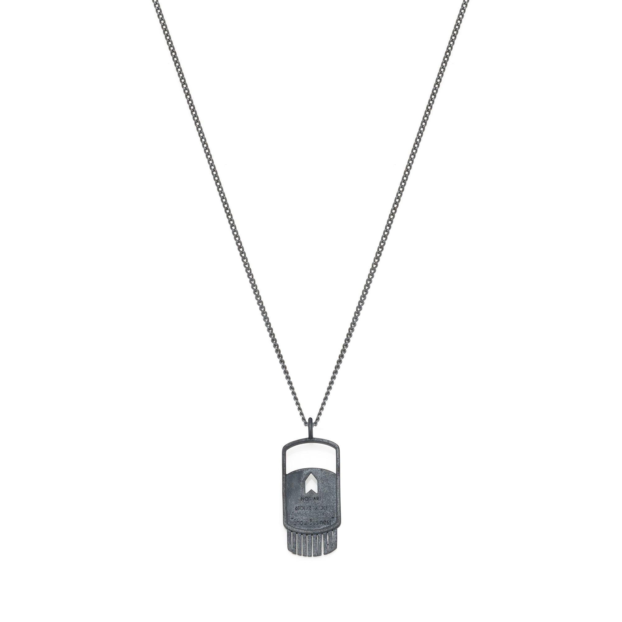 Show Necklace In Oxide