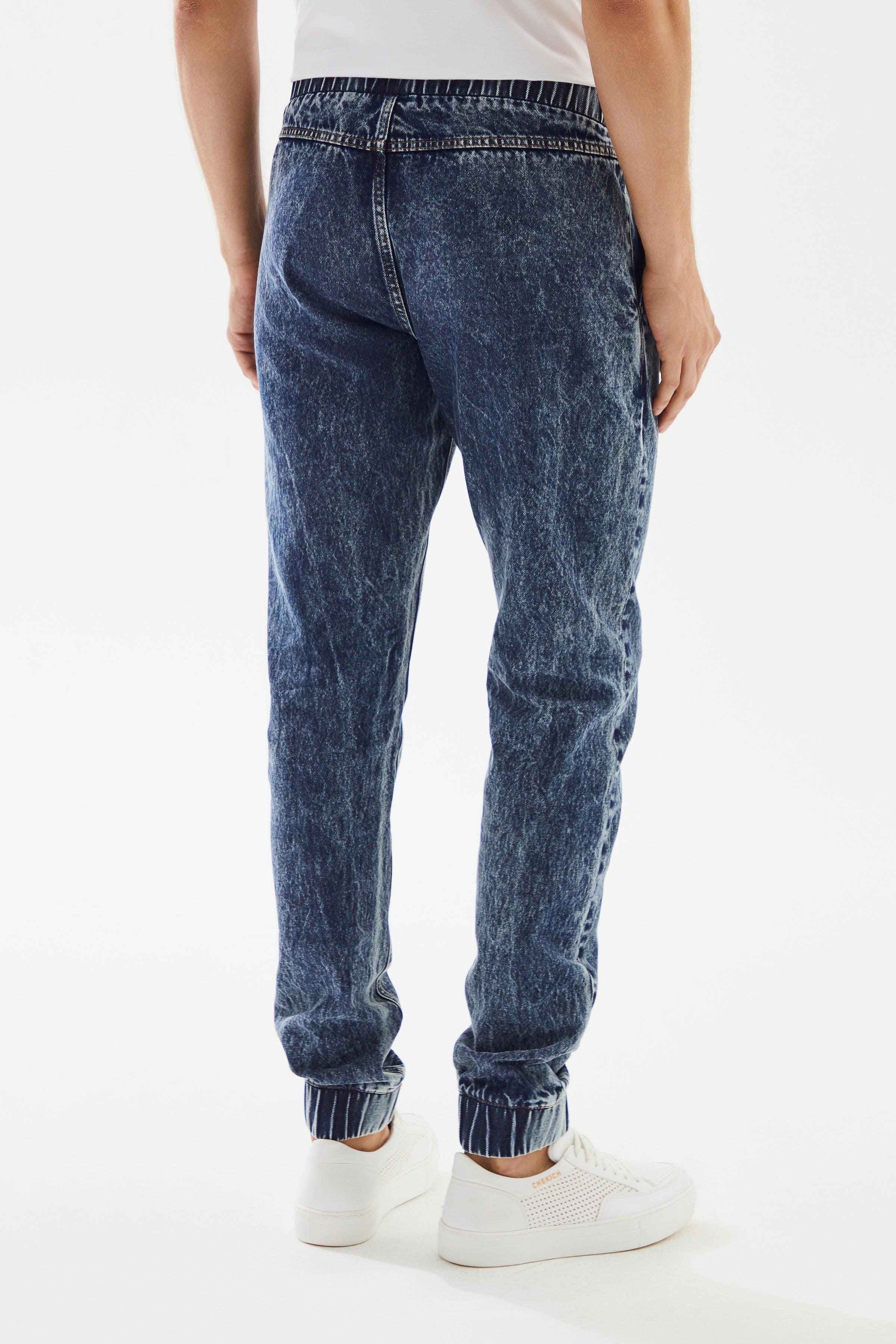 2be4A-Erkek Jogger Denim Pantolon-6-Milagron.com