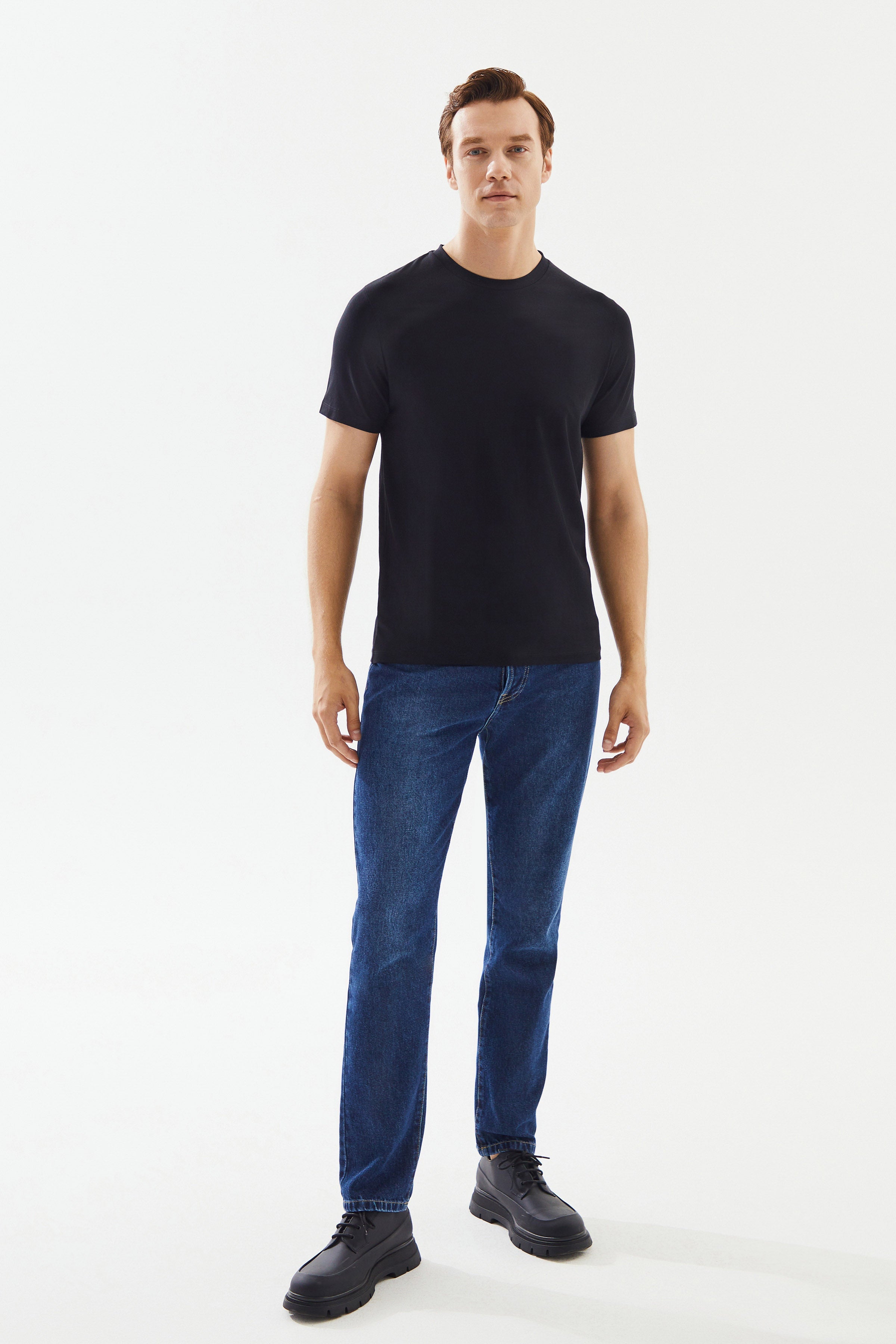 2be4A-Erkek Siyah T Shirt-4-Milagron.com