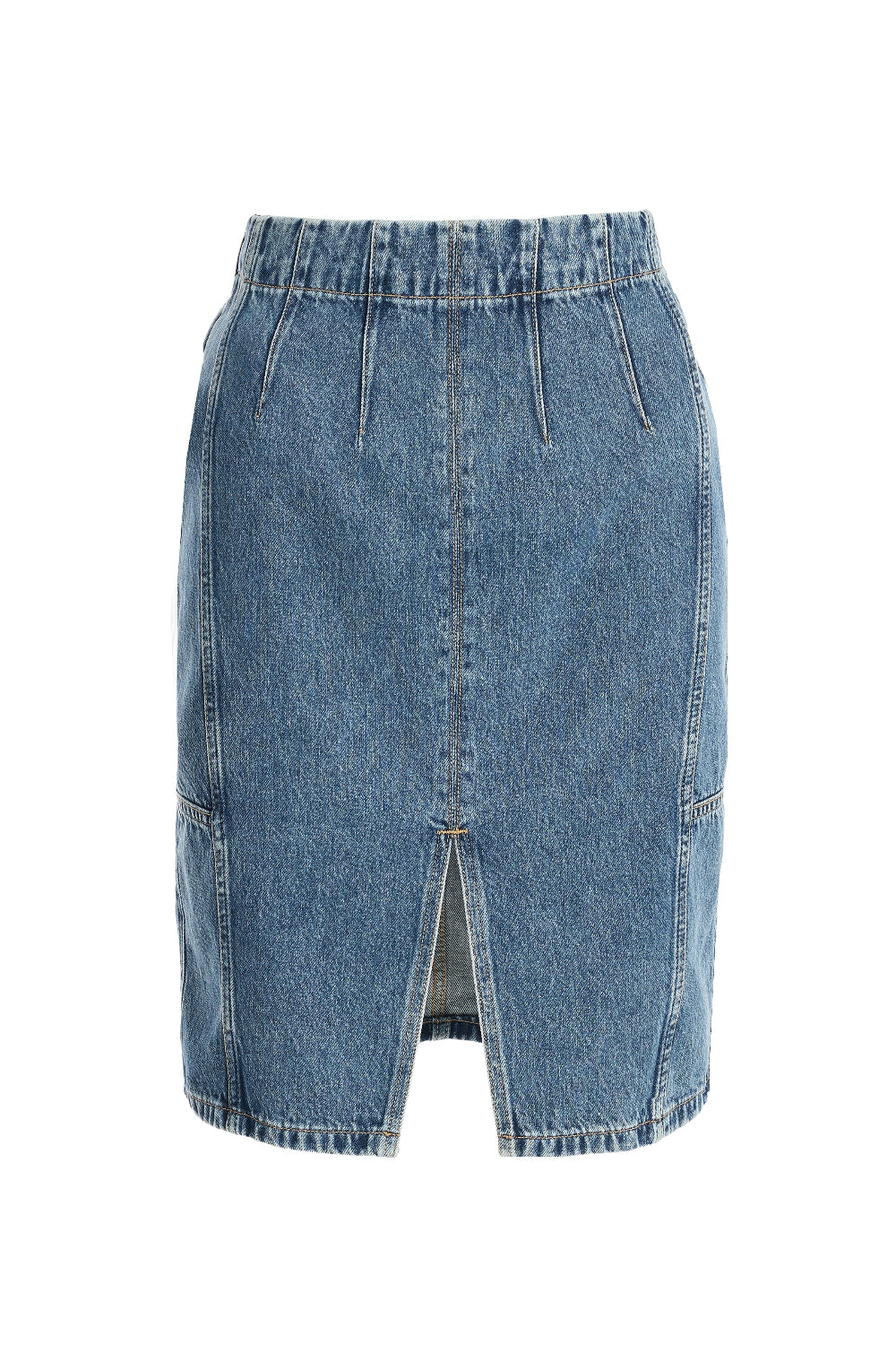 2be4A-Kadın Denim Etek-2-Milagron.com