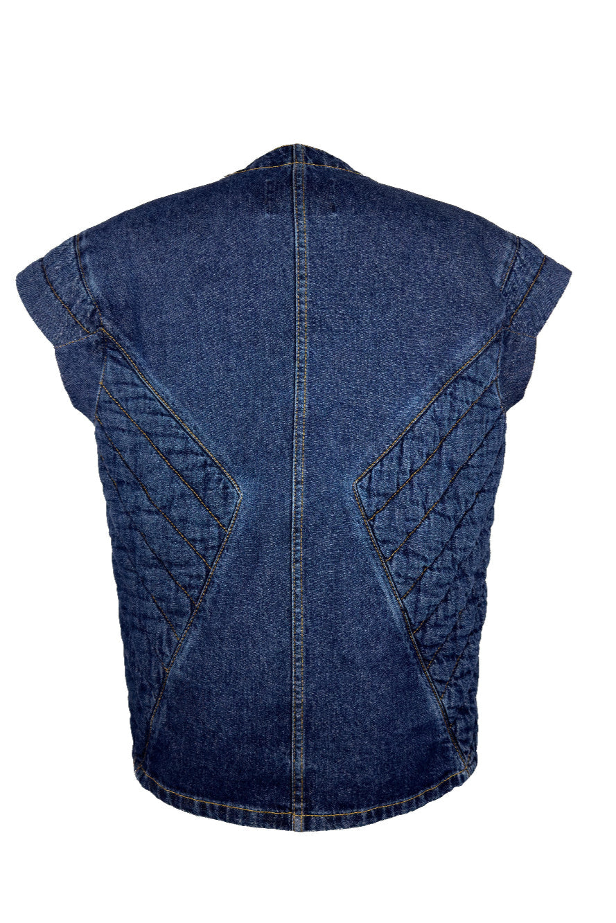 2be4A-Kadın Kruvaze Kabartmalı Ceket-Ceket-2-Milagron.com