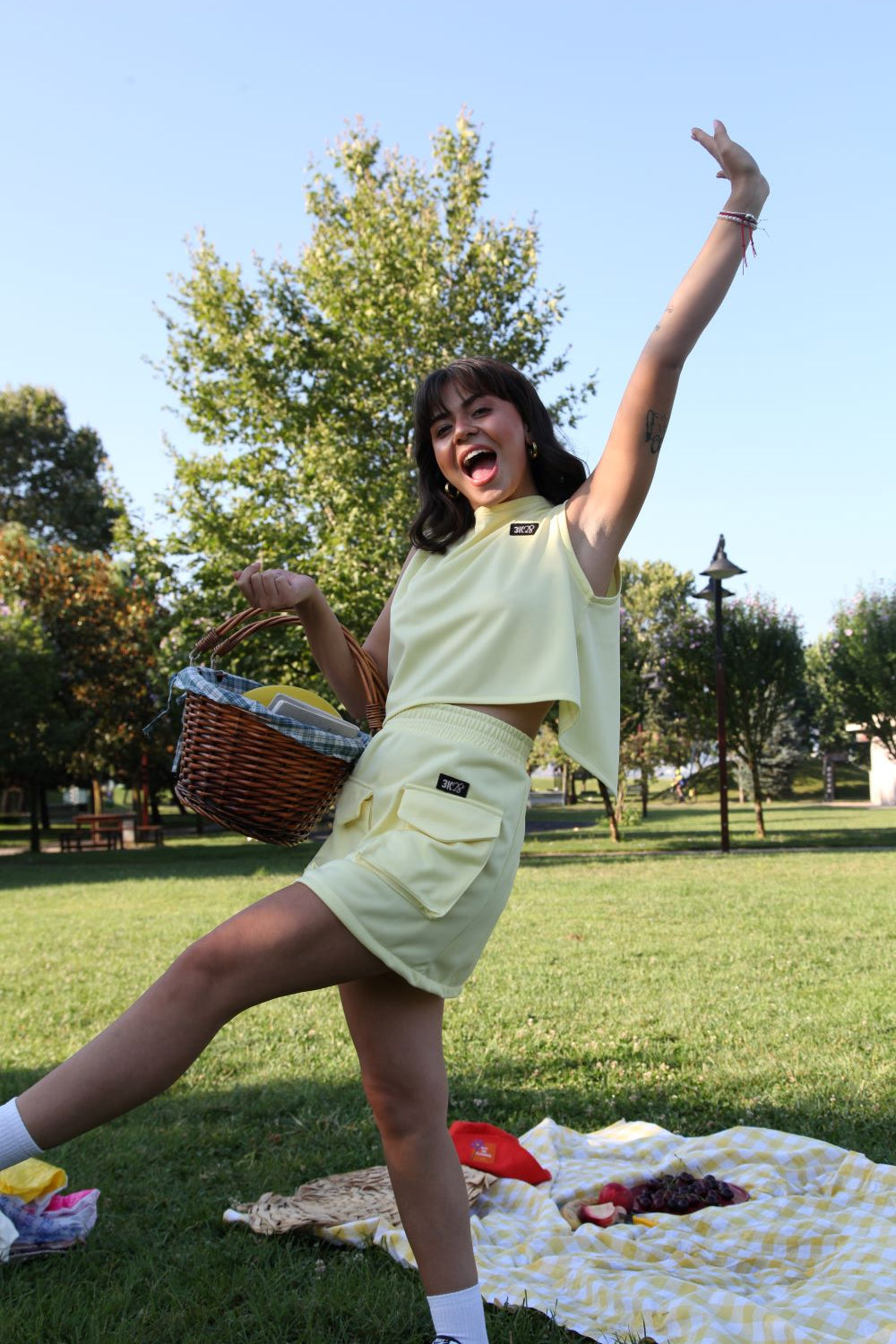 3K28-Raşel Sarı Kargo Etek-Etek-3-Milagron.com