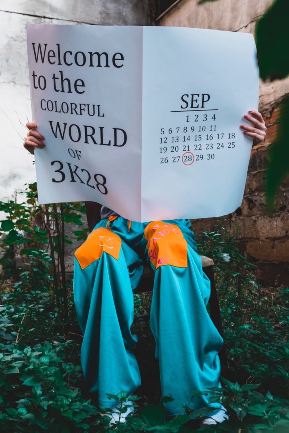 3K28-Smile Pantolon-Eşofman-1-Milagron.com