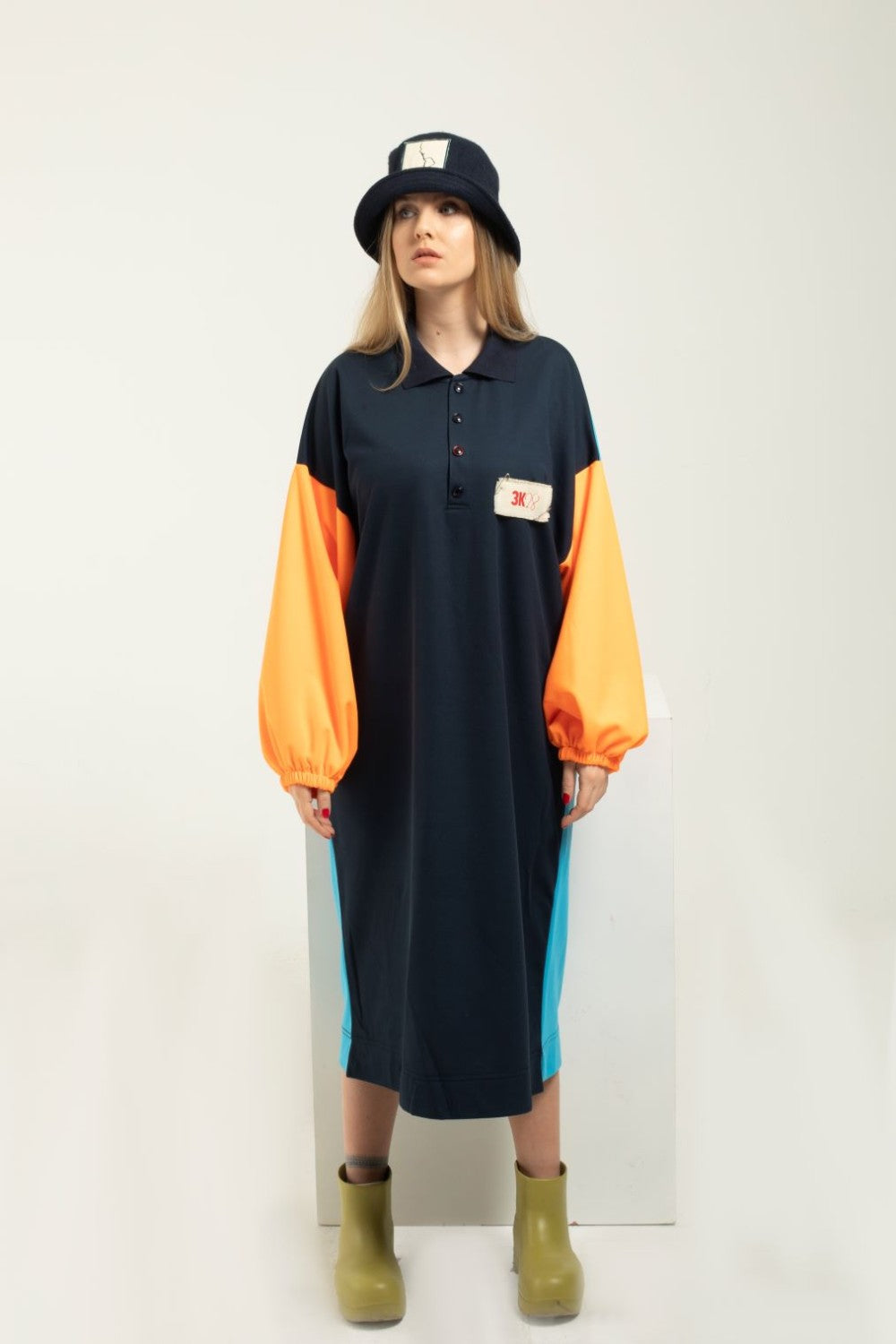 3K28-Sweat Dress-Elbise-3-Milagron.com