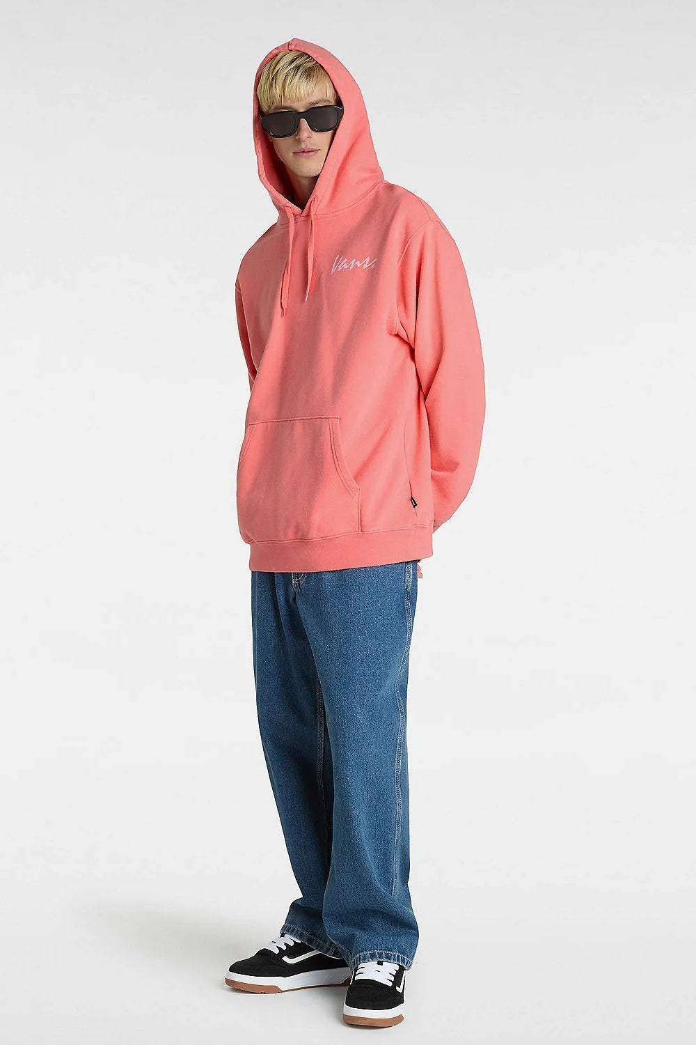 Vans-66 Baked In Loose Fit Porcelain Rose-Sweatshirts & Hoodies-4-Milagron.com