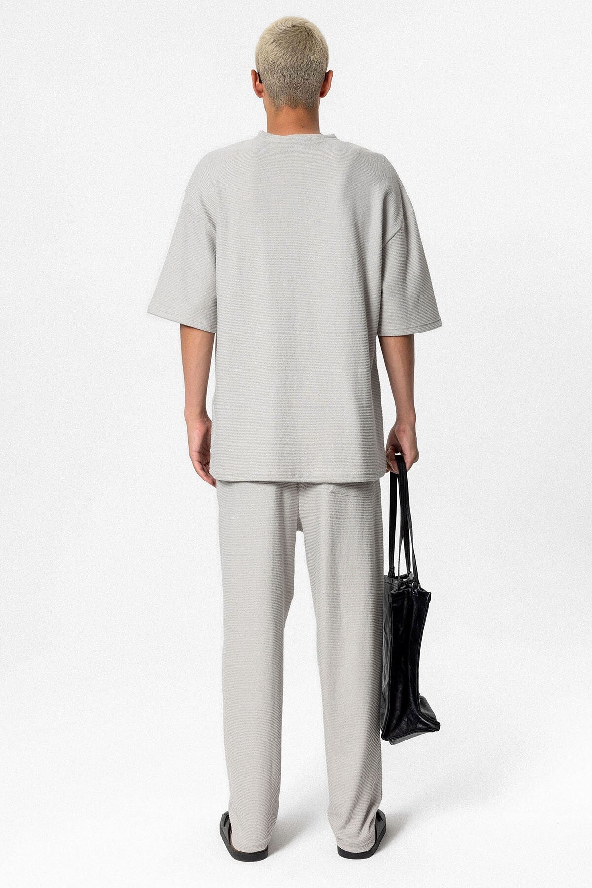 Oversize Basic Triko Eşofman Takım