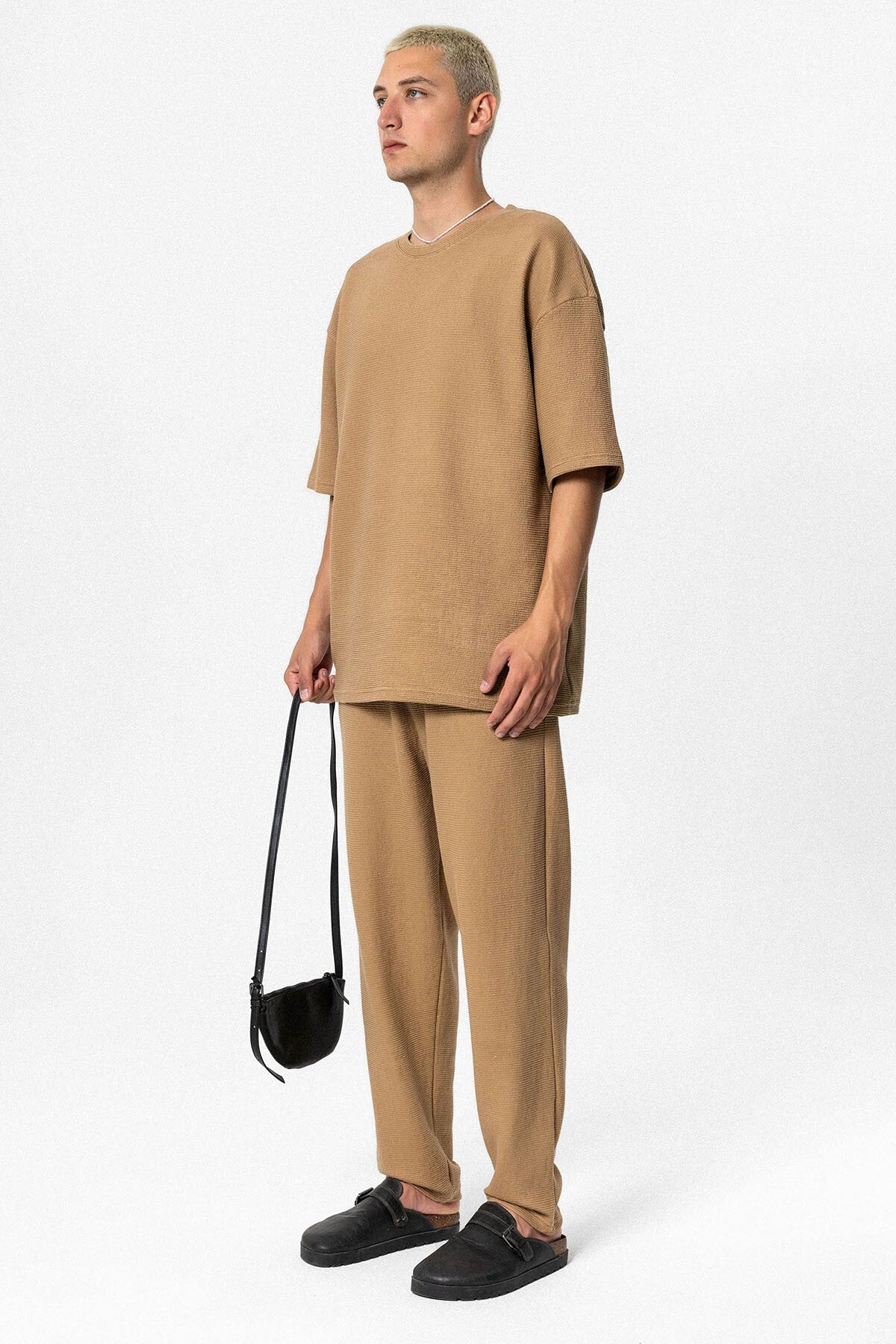 Oversize Basic Triko Eşofman Takım