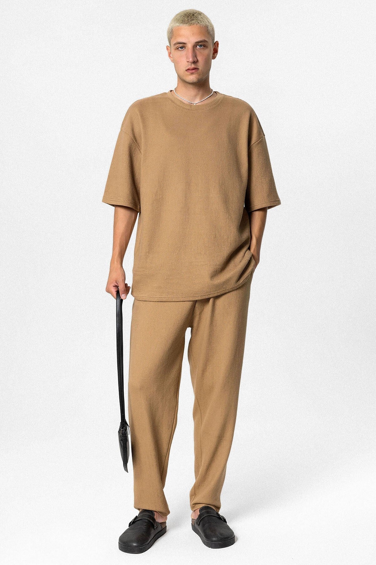 Oversize Basic Triko Eşofman Takım