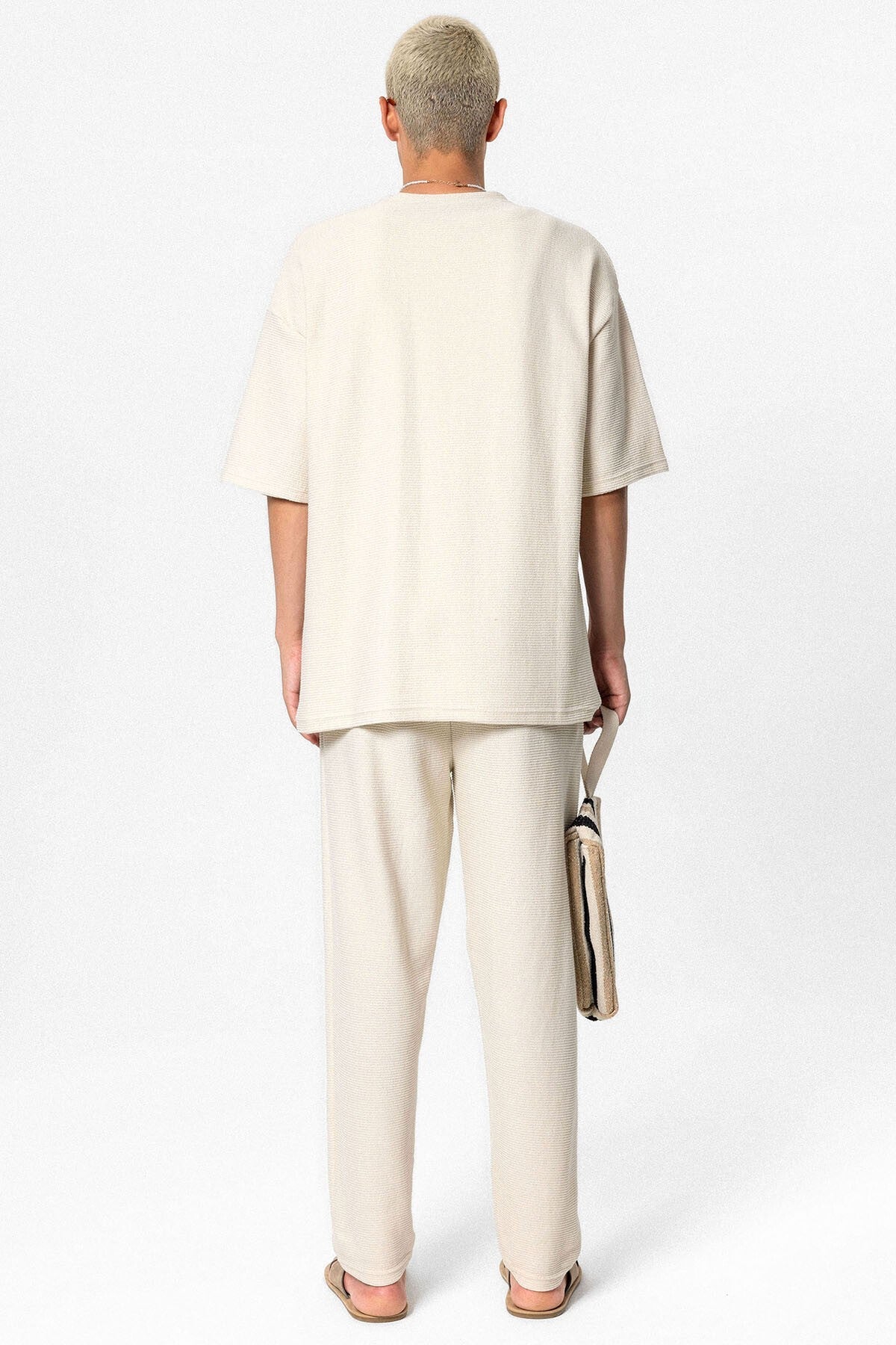 Oversize Basic Triko Eşofman Takım