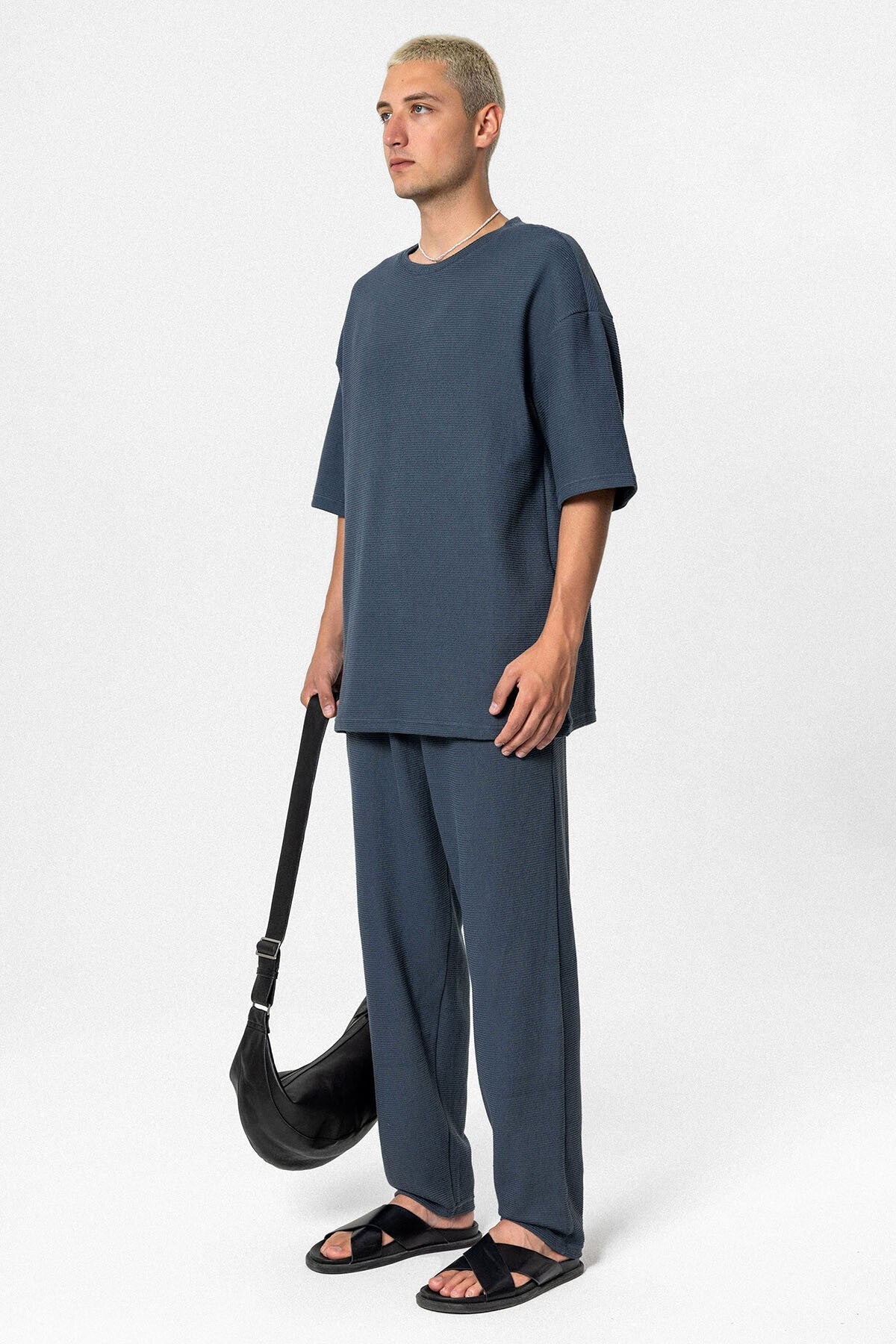 Oversize Basic Triko Eşofman Takım