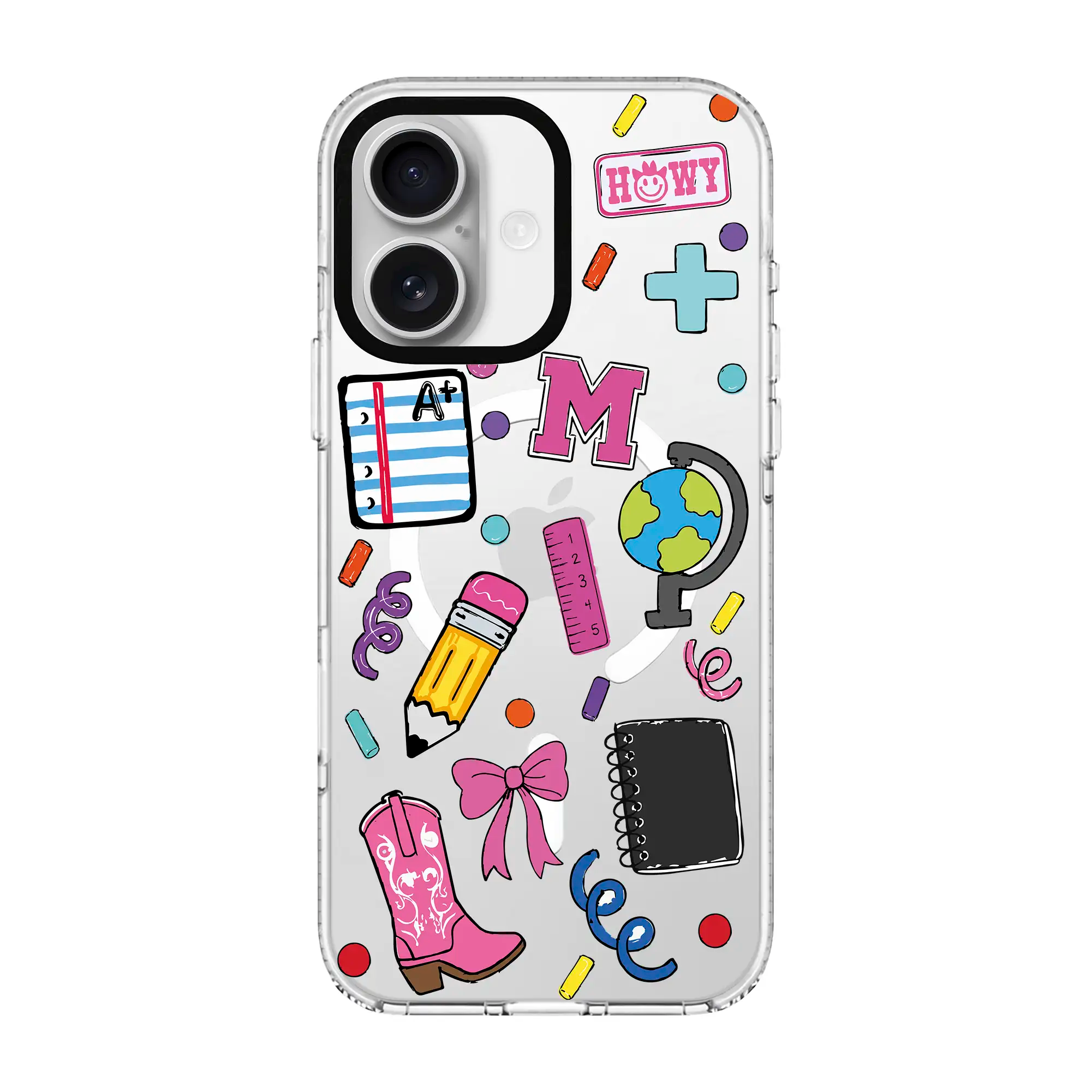 School Crush-Clear Kılıf Magsafe Özellikli - Iphone 16