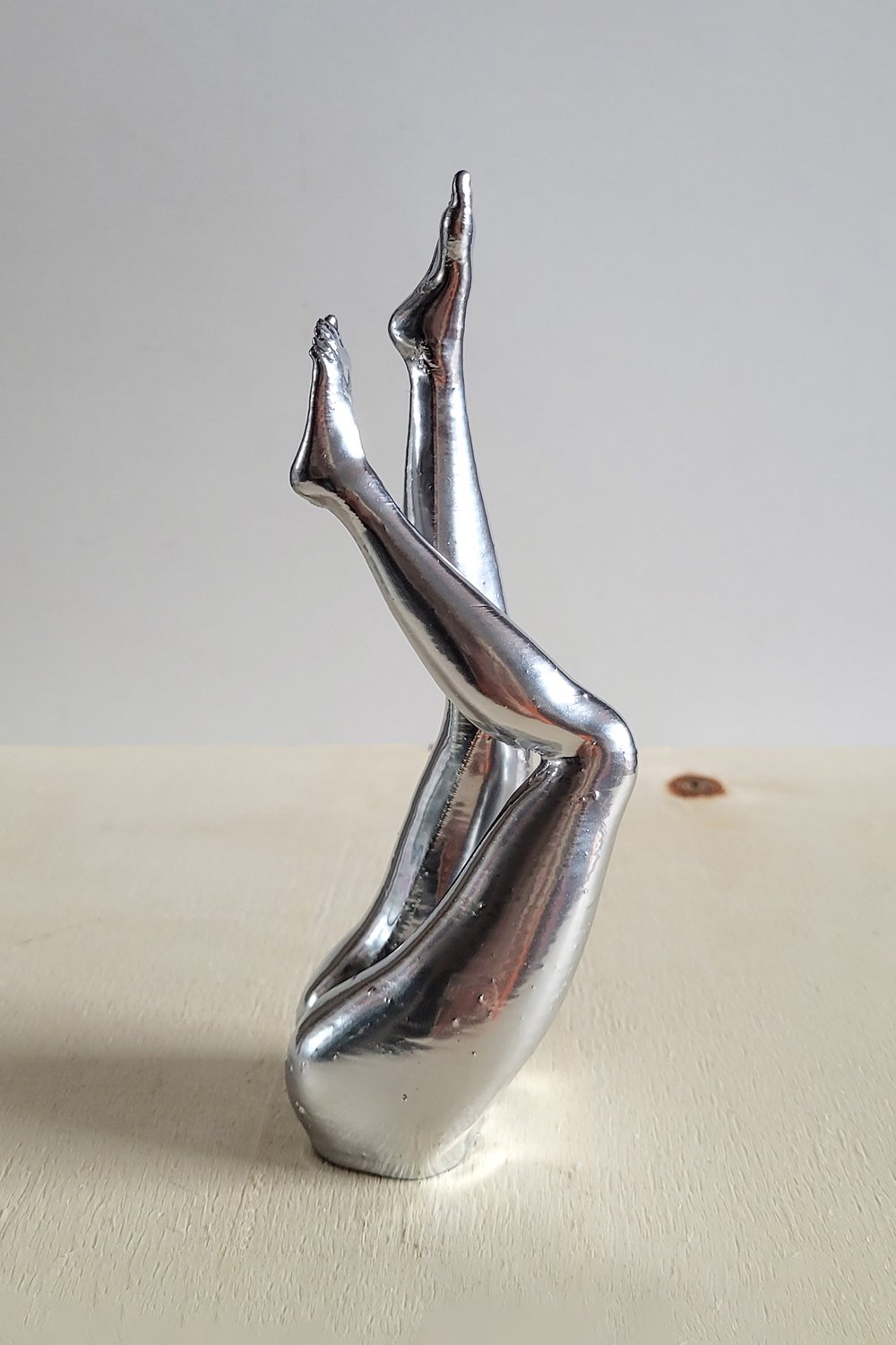 42A35 Home & Living-Bacak Yüzük Düzenleyici | Krom Boyalı-Takı Standı-5-Milagron.com