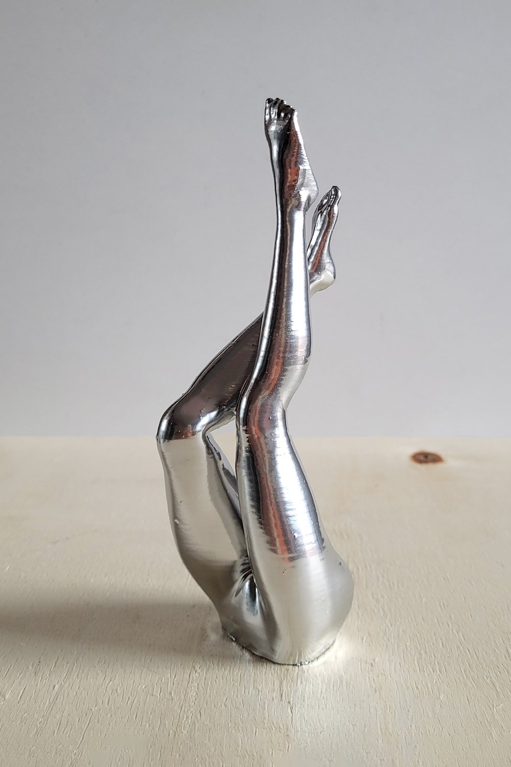 42A35 Home & Living-Bacak Yüzük Düzenleyici | Krom Boyalı-Takı Standı-9-Milagron.com