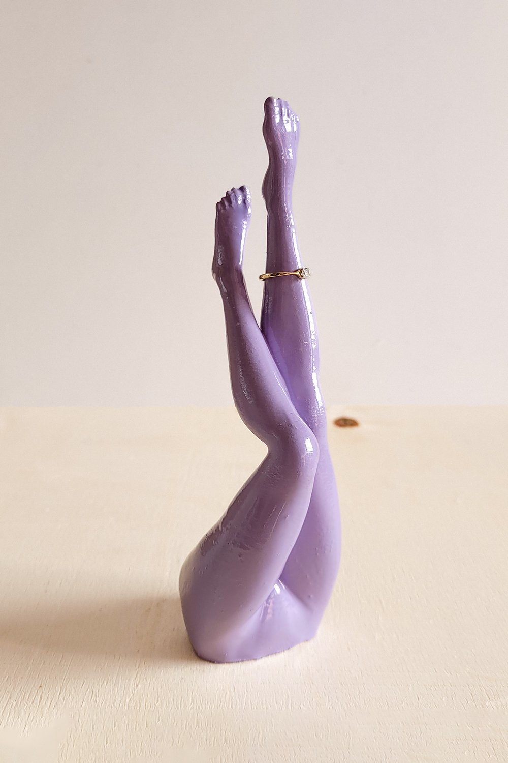 42A35 Home & Living-Bacak Yüzük Düzenleyici | Lila-Takı Standı-1-Milagron.com