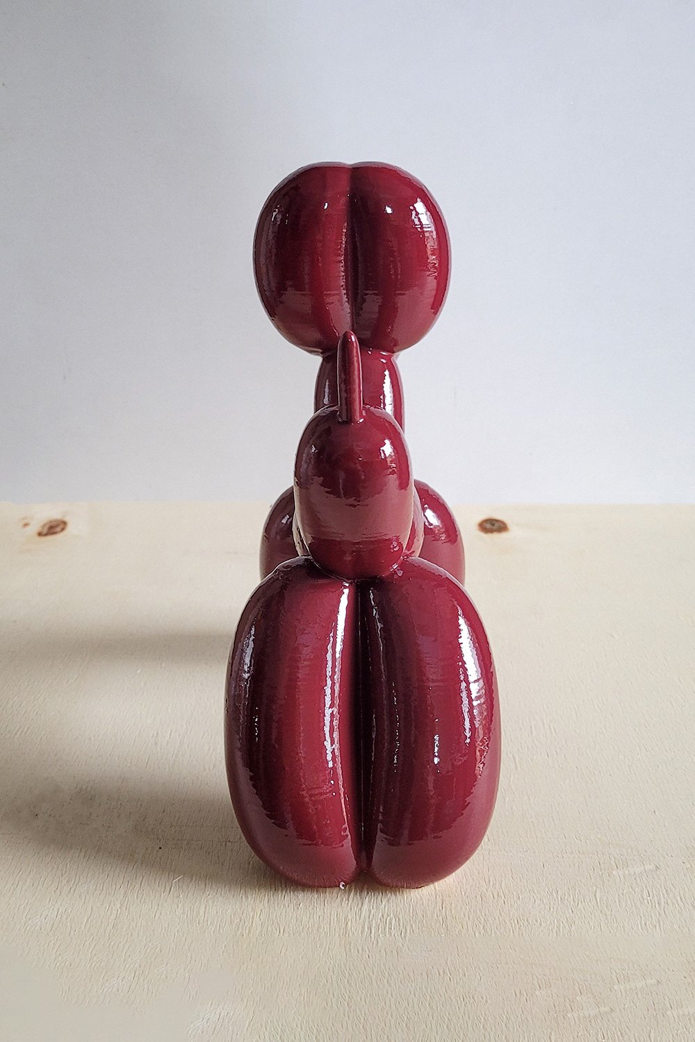 42A35 Home & Living-Balon Köpek Figürü | Bordo-Heykel-5-Milagron.com