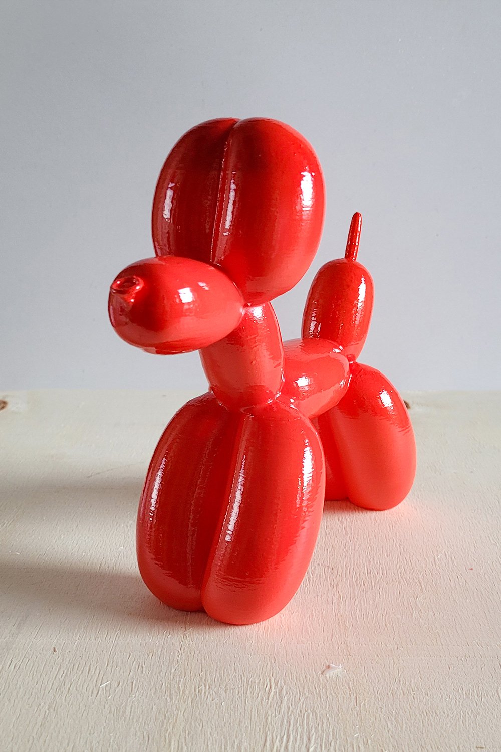 42A35 Home & Living-Balon Köpek Figürü | Kırmızı-Biblo-3-Milagron.com