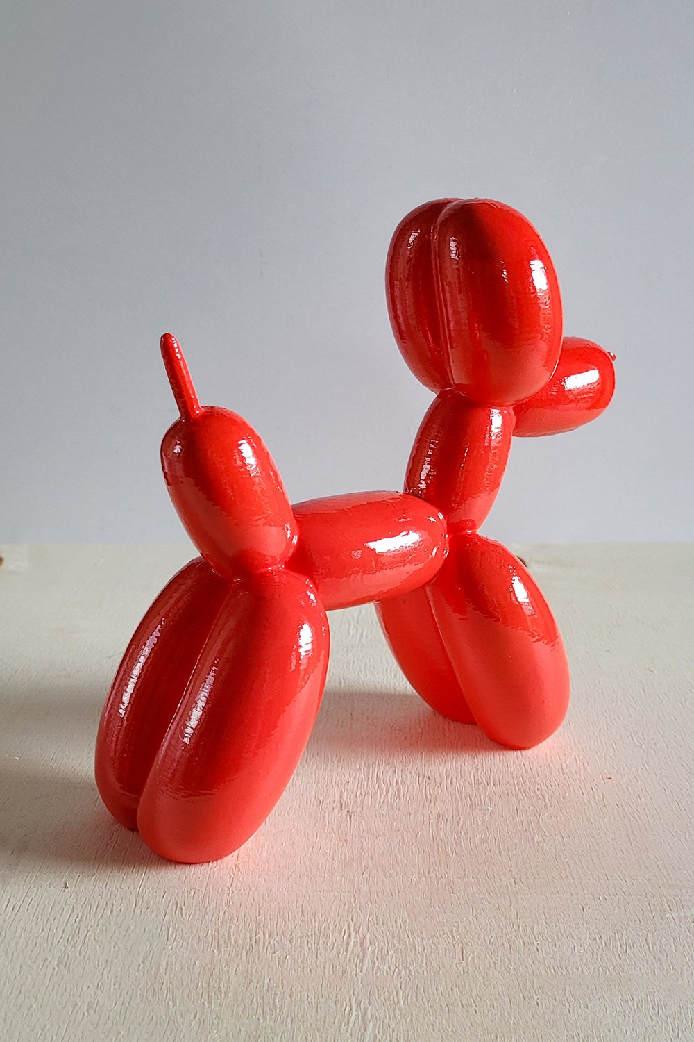 42A35 Home & Living-Balon Köpek Figürü | Kırmızı-Biblo-9-Milagron.com