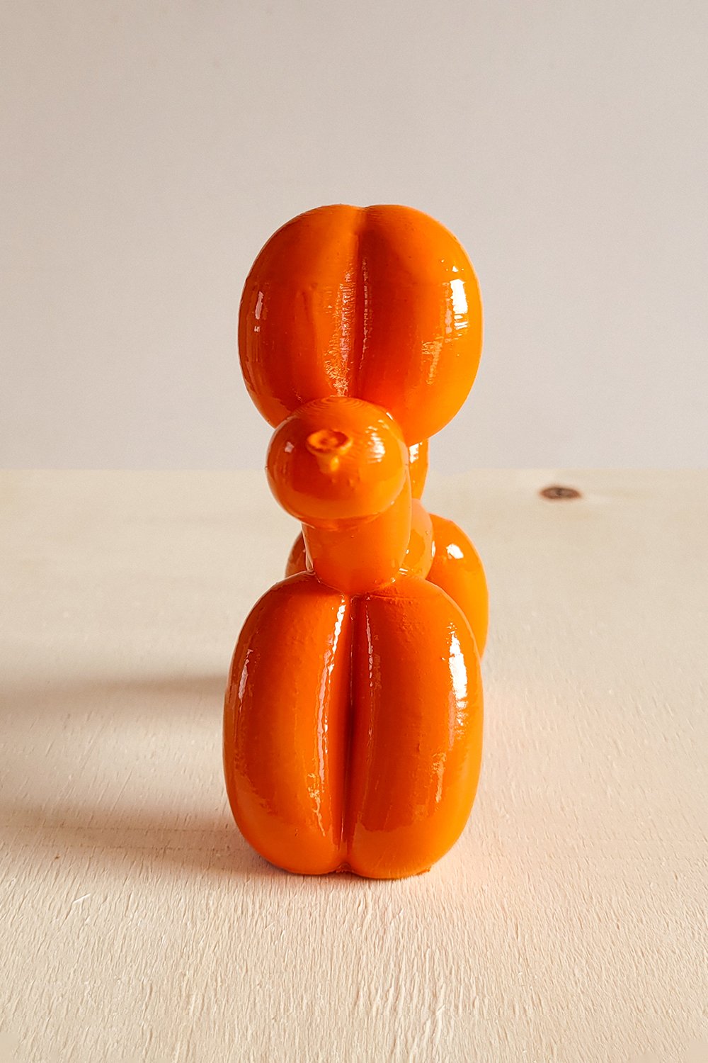 42A35 Home & Living-Balon Köpek Figürü | Turuncu-Heykel-3-Milagron.com