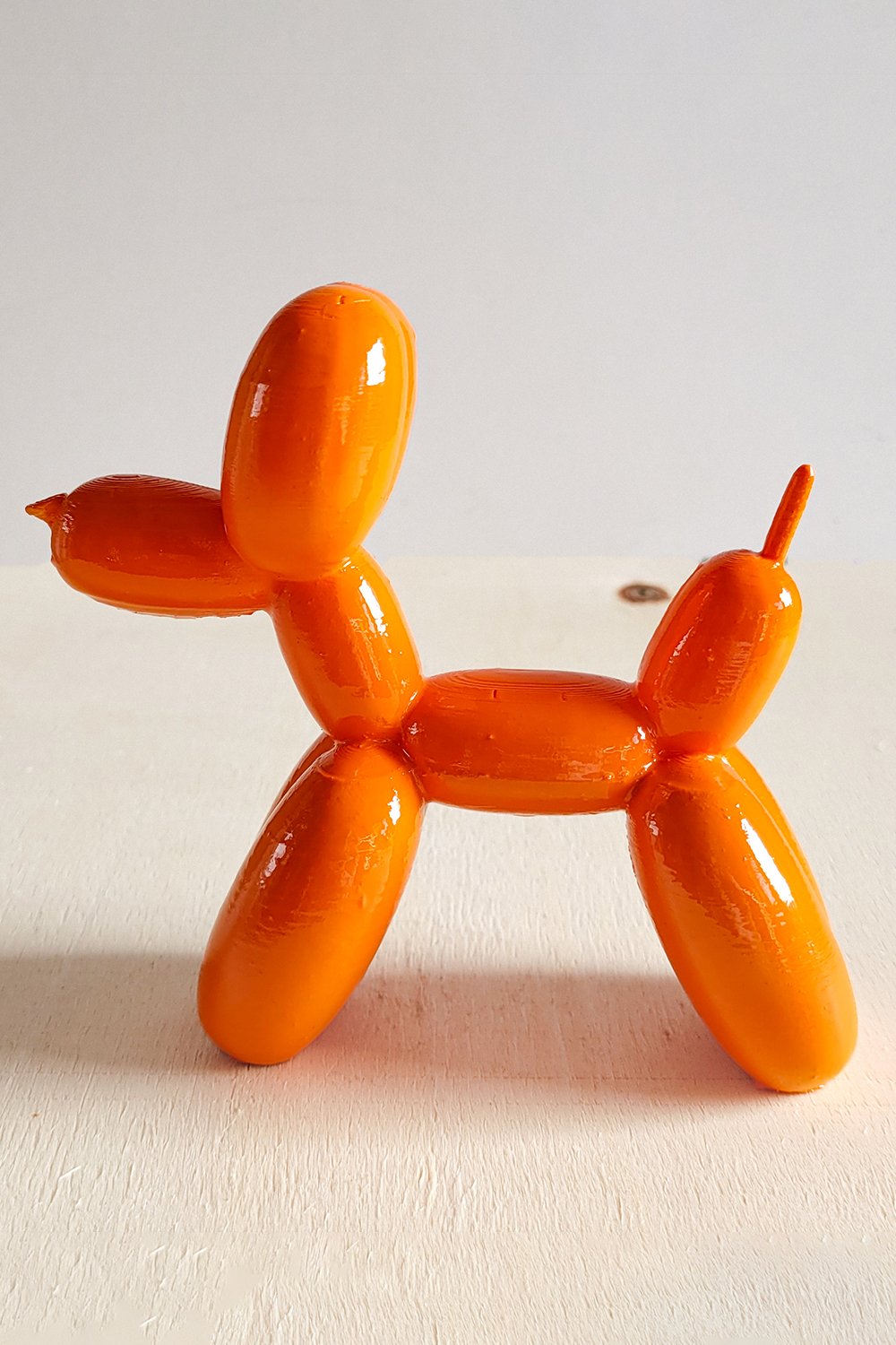 42A35 Home & Living-Balon Köpek Figürü | Turuncu-Heykel-4-Milagron.com