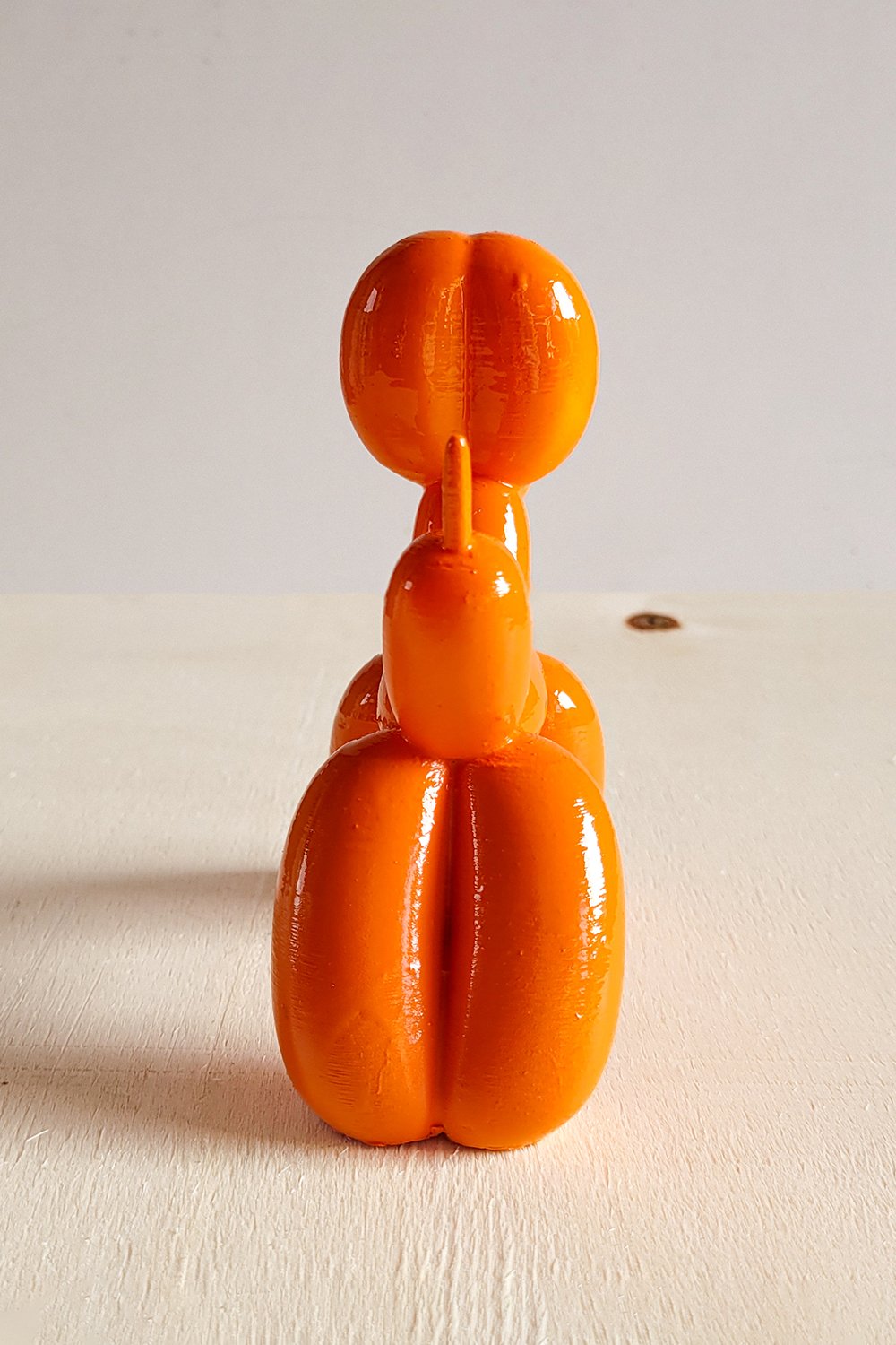 42A35 Home & Living-Balon Köpek Figürü | Turuncu-Heykel-8-Milagron.com