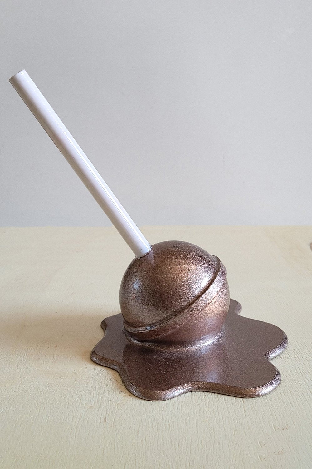 42A35 Home & Living-Erimiş Lolipop Yüzük Tutacağı | Rose Gold-Takı Standı-3-Milagron.com