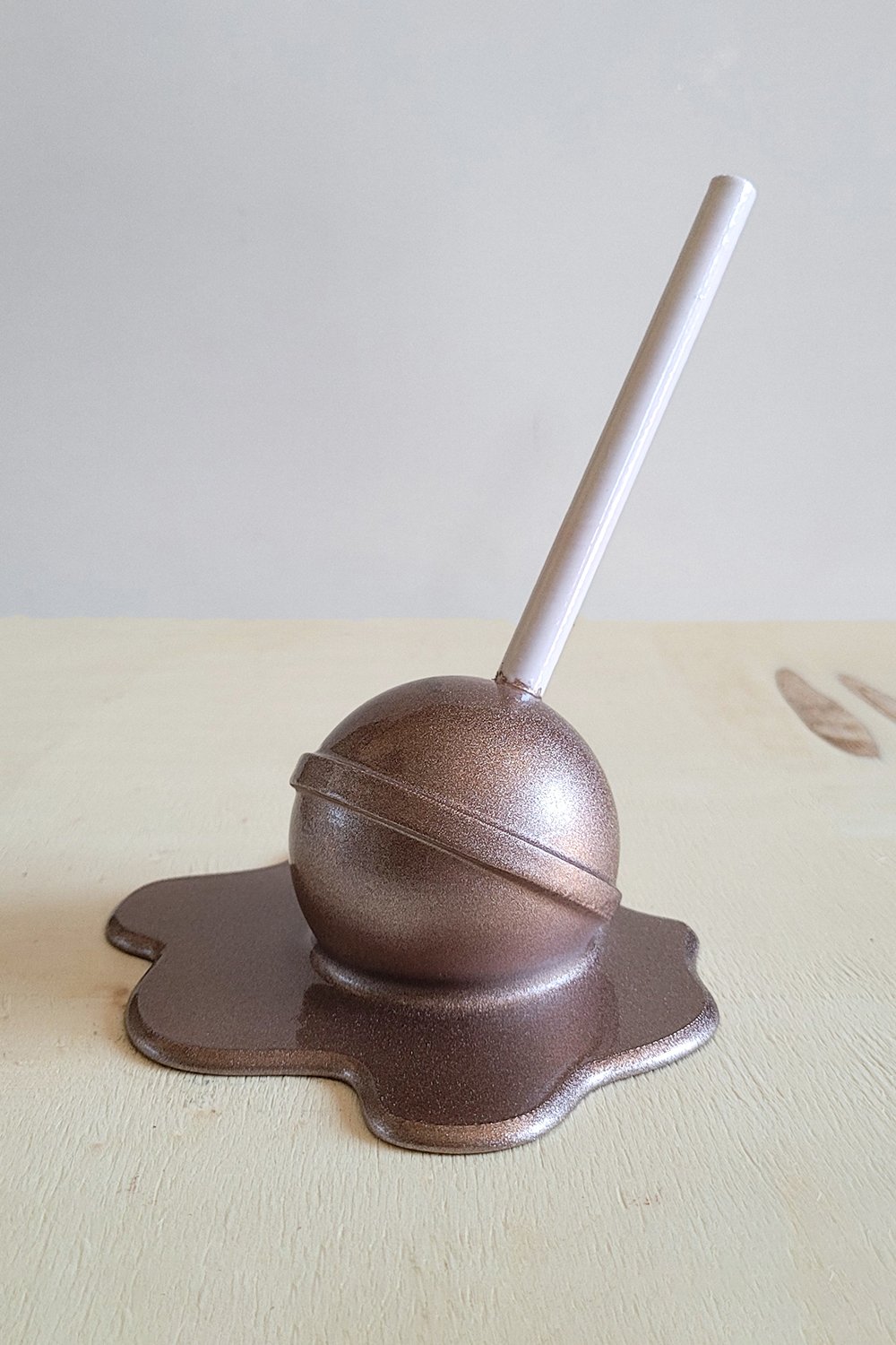 42A35 Home & Living-Erimiş Lolipop Yüzük Tutacağı | Rose Gold-Takı Standı-4-Milagron.com