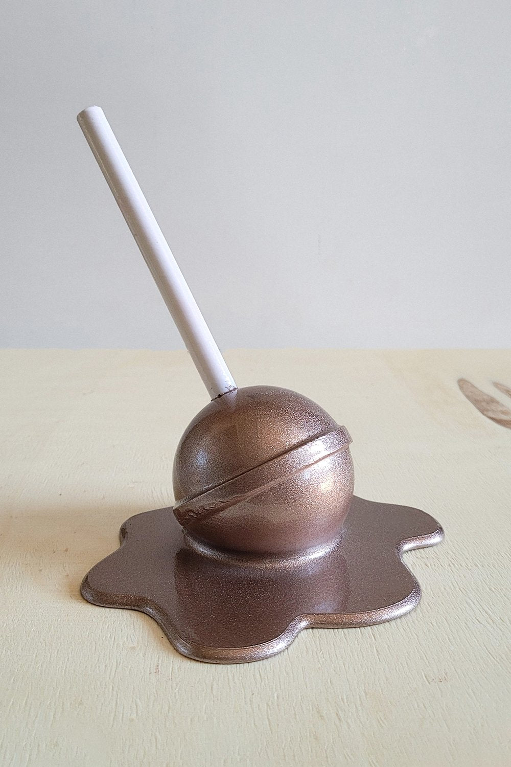 42A35 Home & Living-Erimiş Lolipop Yüzük Tutacağı | Rose Gold-Takı Standı-5-Milagron.com