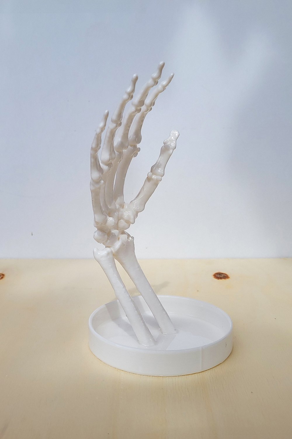 42A35 Home & Living-İskelet El Takı Düzenleyici | Beyaz-Takı Standı-4-Milagron.com