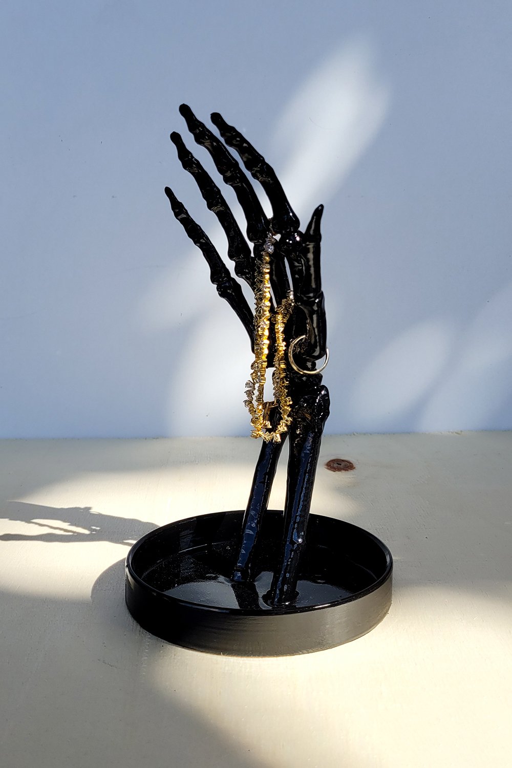 42A35 Home & Living-İskelet El Takı Düzenleyici | Siyah-Takı Standı-2-Milagron.com